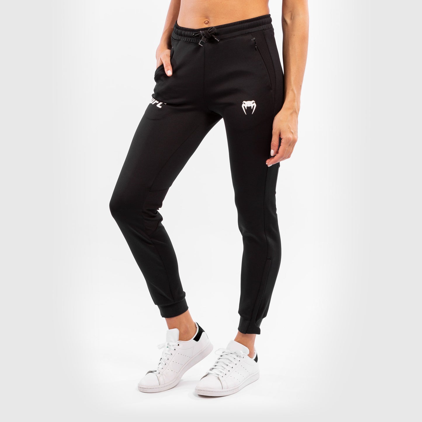 UFC Venum Authentic Fight Night 여성용 워크아웃 팬츠 – 블랙