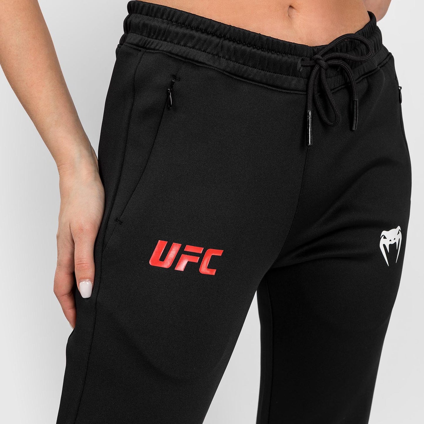 UFC Adrenaline by Venum Fight Week 여성용 퍼포먼스 조깅 팬츠 – 블랙