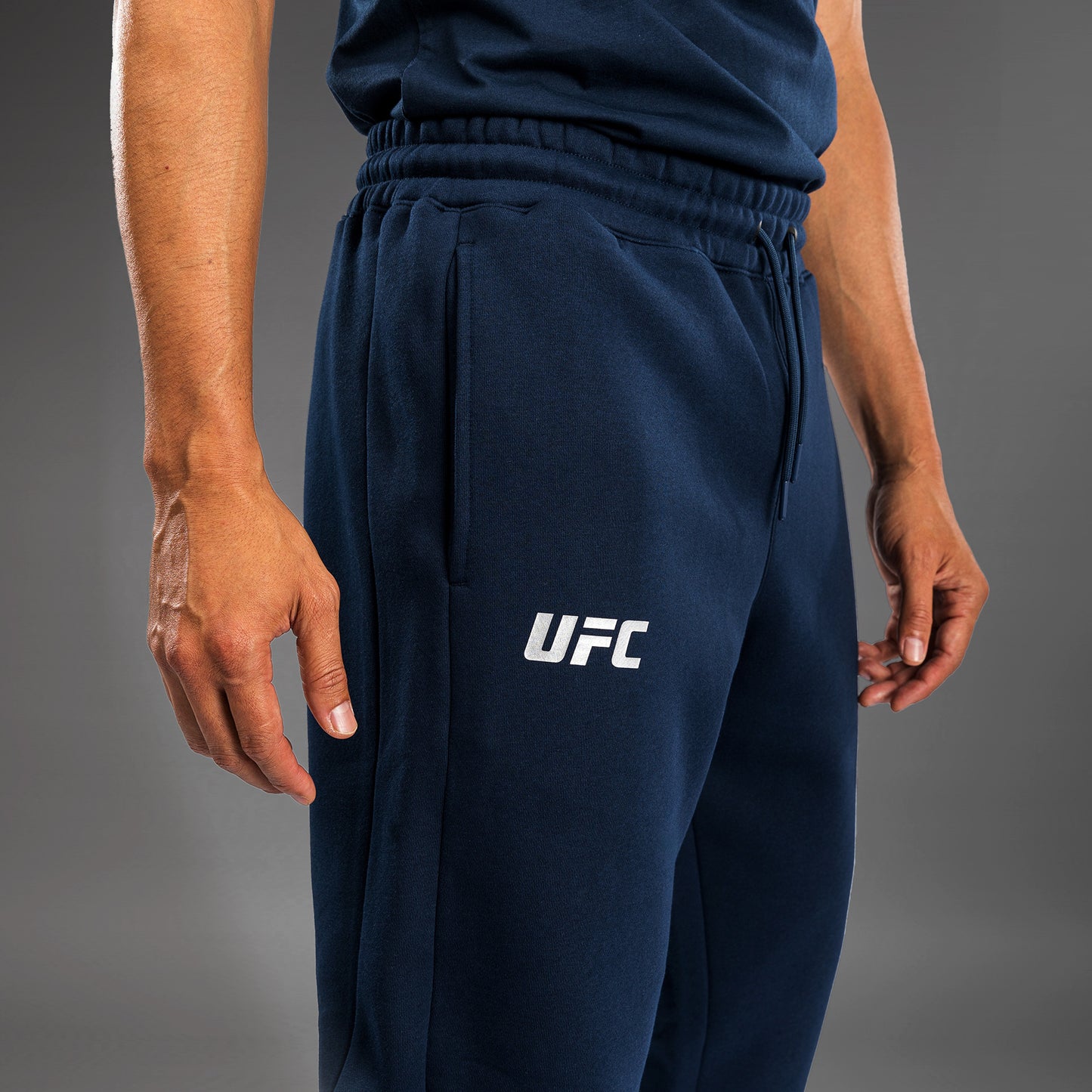 UFC Fusion by Venum Fight Week 남성용 코튼 팬츠 – 솔리드 오션 블루
