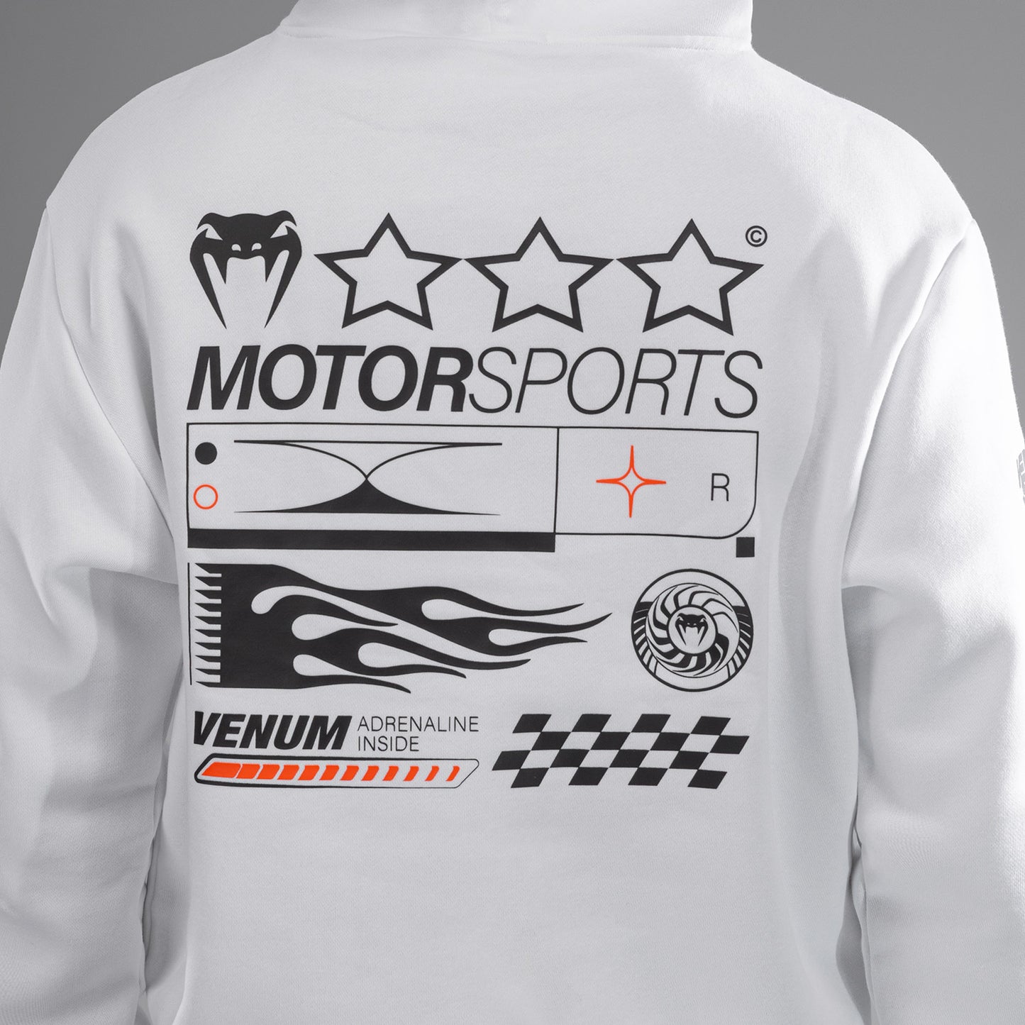 Venum Motorsport 후디 – 스노우 화이트