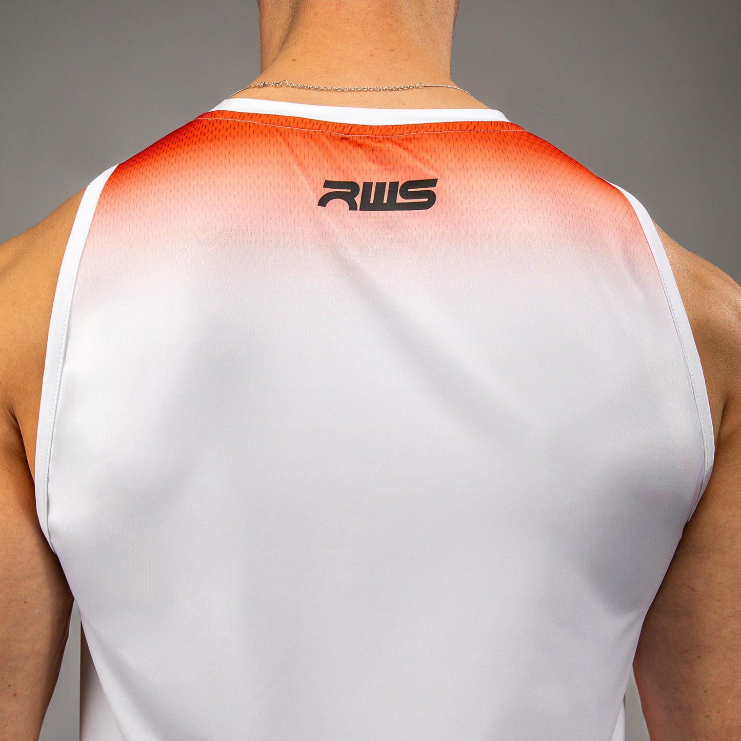Venum x RWS 2.0 남성용 드라이 테크 탱크탑 – 화이트/레드