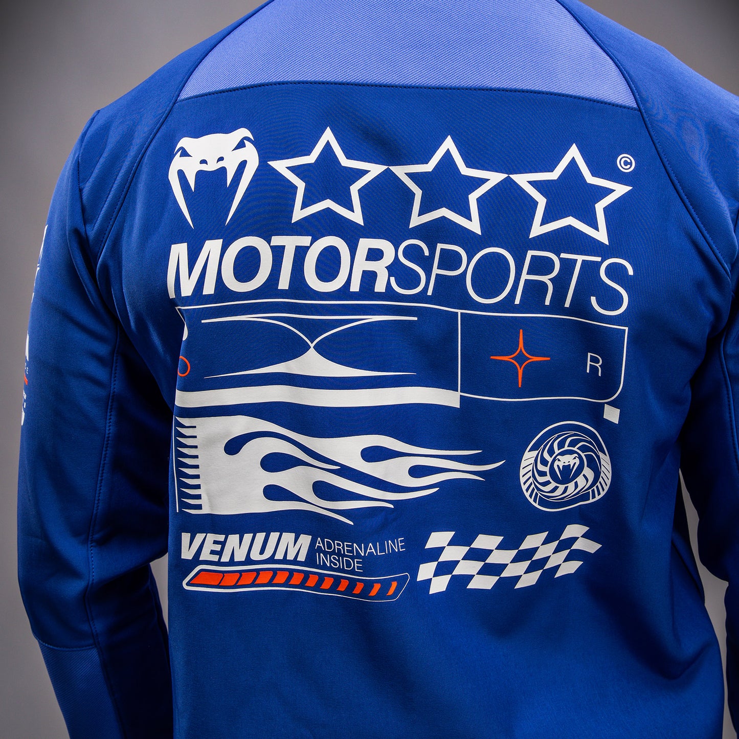 Venum Motorsport 소프트쉘 자켓 – 로열 블루