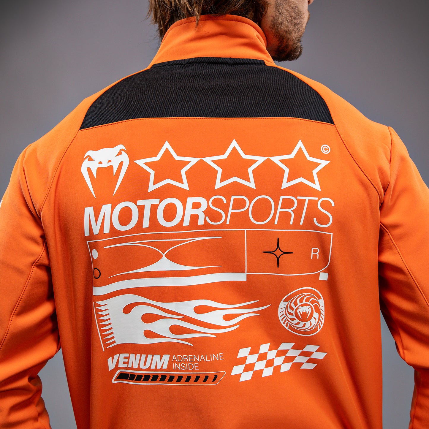 Venum Motorsport 소프트쉘 자켓 – 탠저린