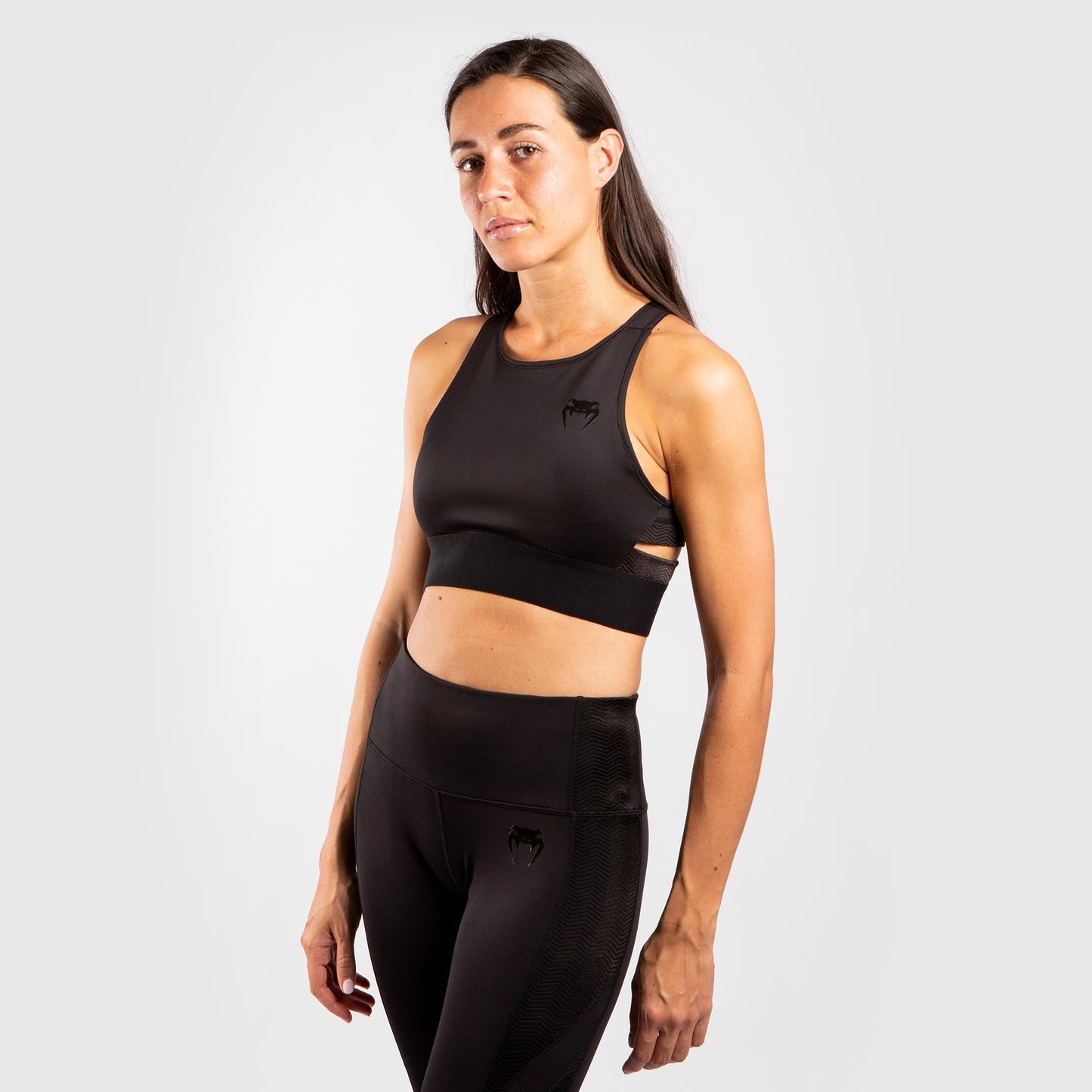 Venum G-Fit 스포츠 브라 – 블랙/블랙