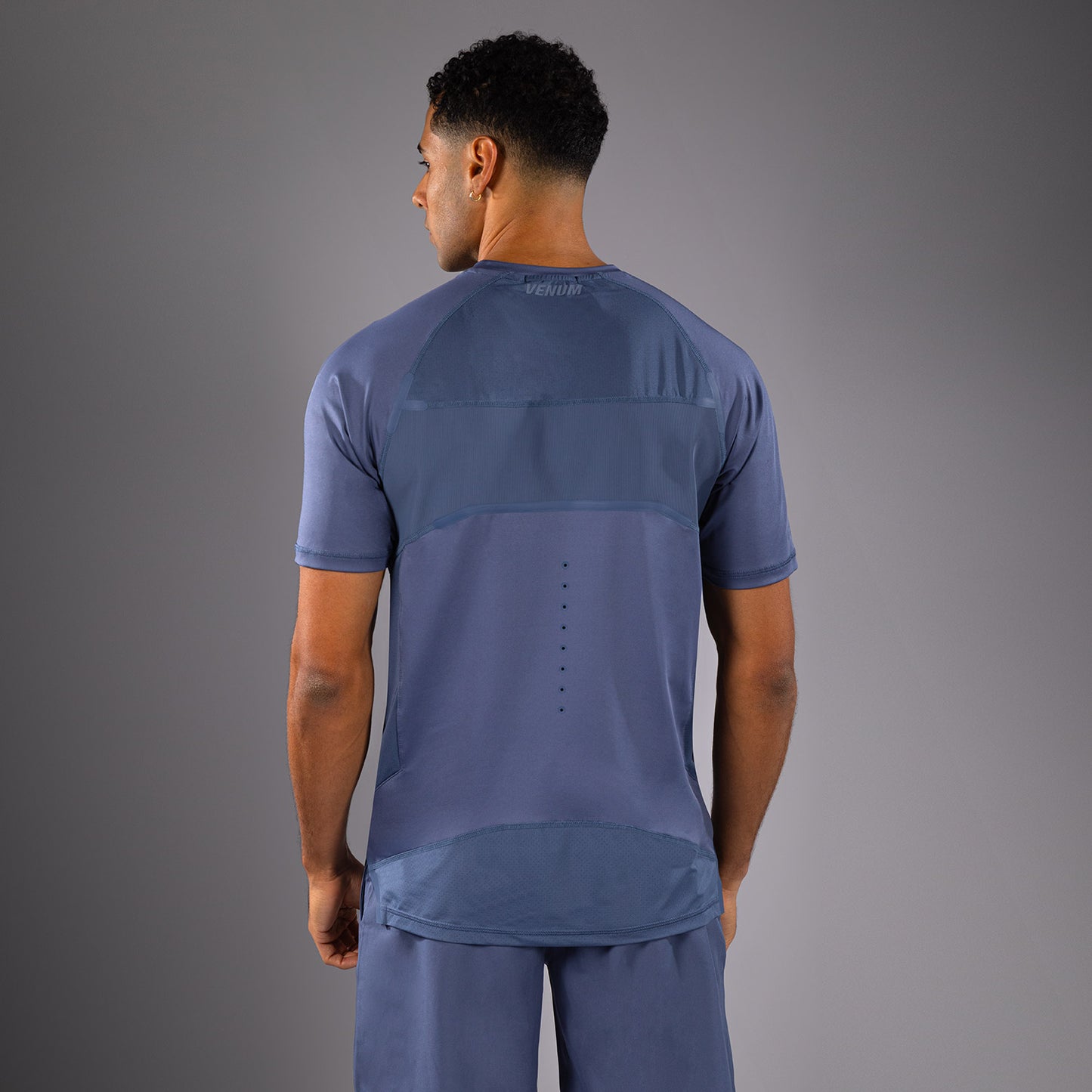 Venum G-Fit Air 남성용 드라이 테크 티셔츠 – 포기 블루