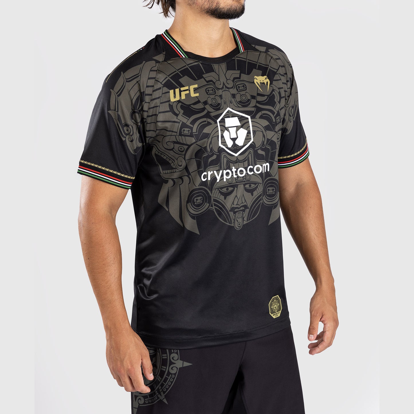 Noche UFC by Venum Authentic Fight Night 남성용 워크아웃 저지 – 블랙