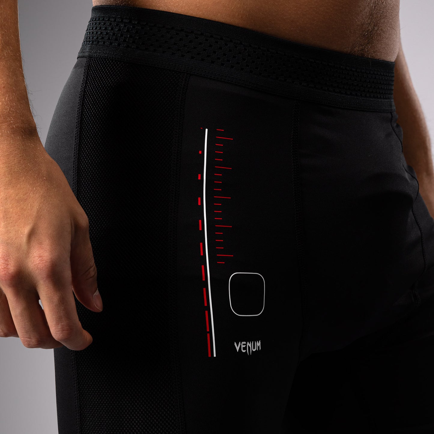 Venum Tactical XT 발리 투도 쇼츠 – 블랙/파이어 레드