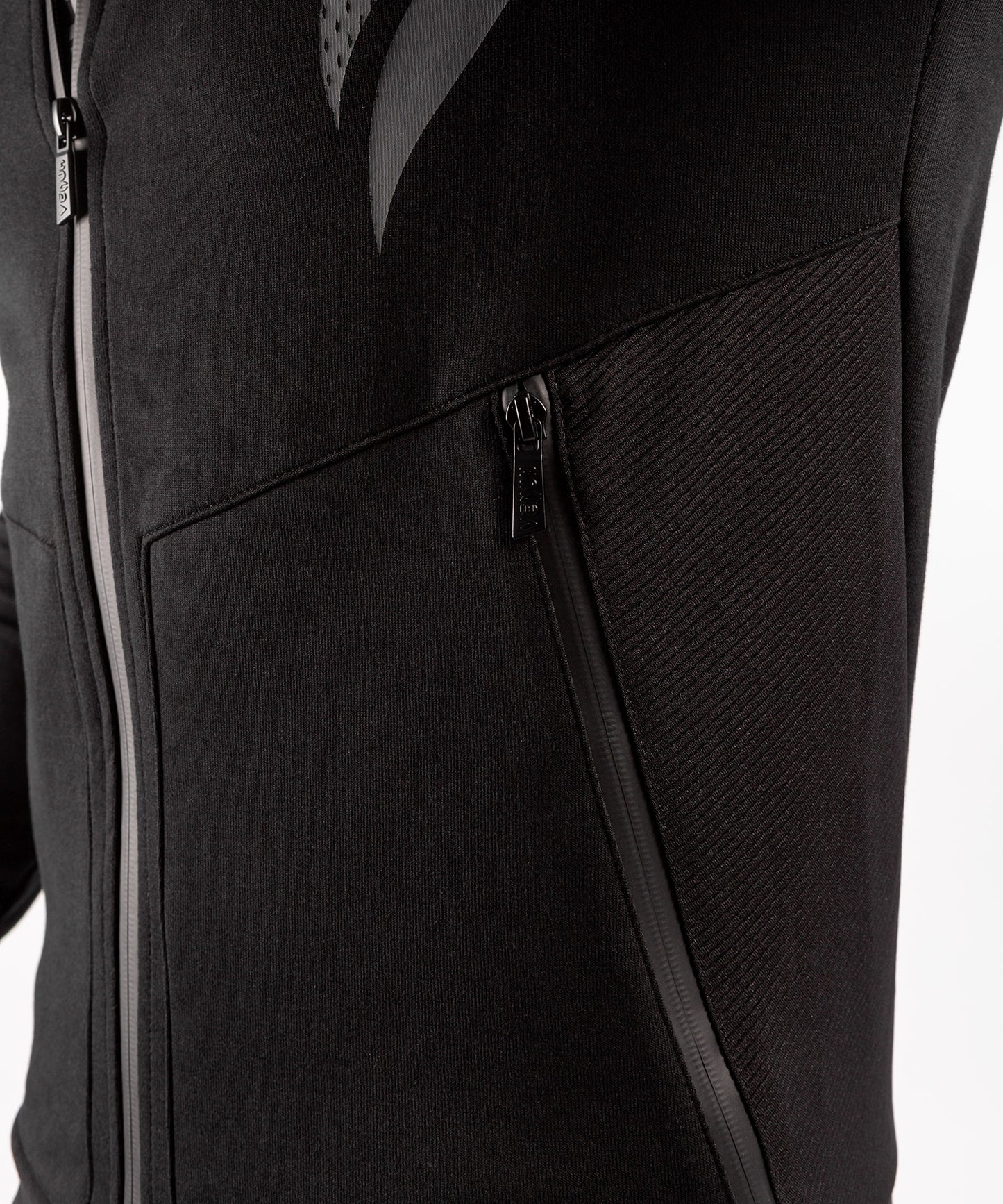 Venum ONE FC Impact Hoodie - Black/Black