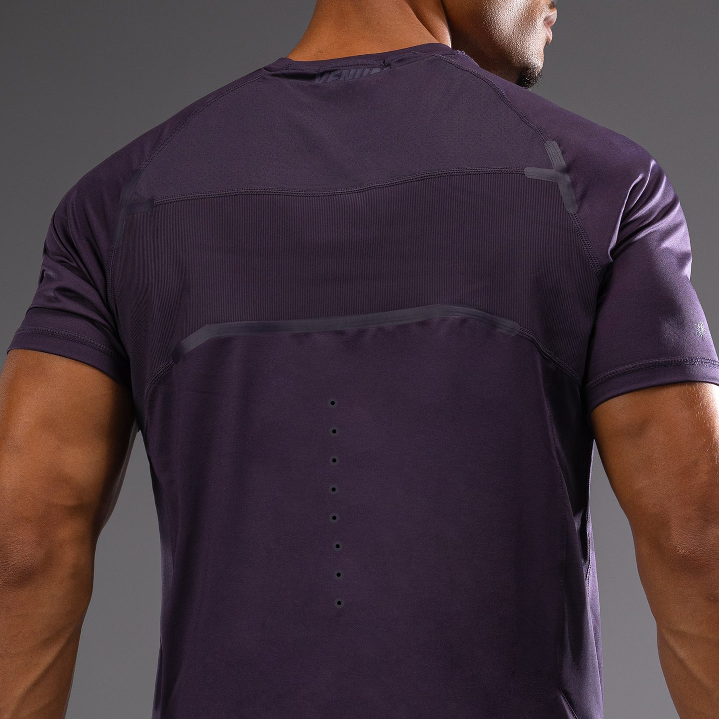 Venum G-Fit Air 남성용 드라이 테크 티셔츠 – 다크 퍼플
