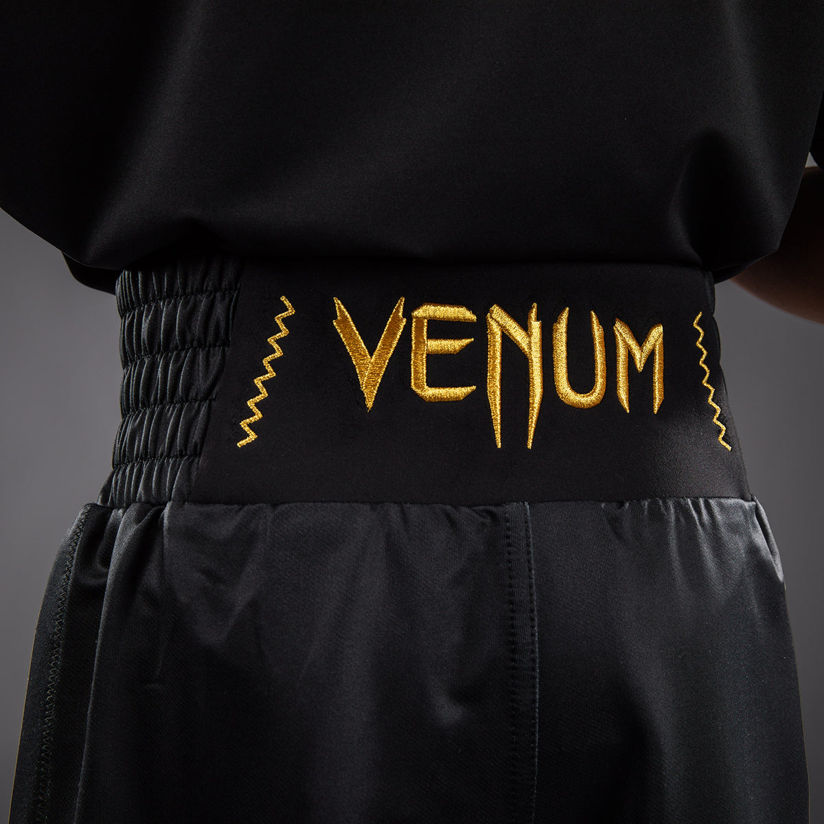 Venum Attack 키즈 복싱 쇼츠 - 블랙/골드