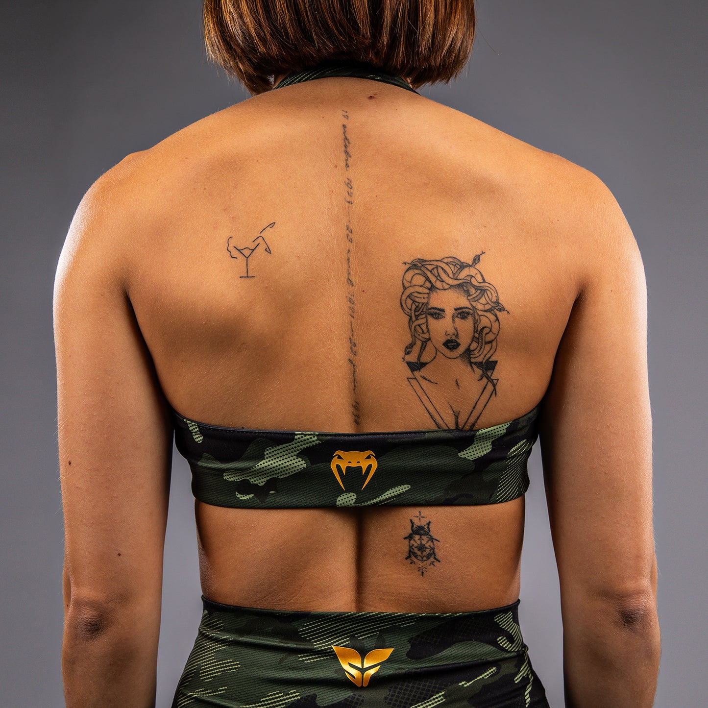 Venum x Sophia Rose 여성용 스포츠 브라 – 포레스트 카모