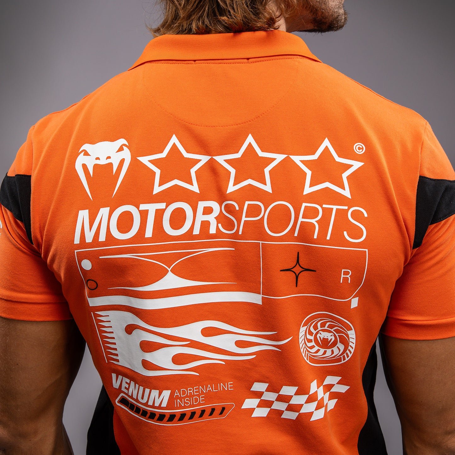 Venum Motorsport 코튼 폴로 – 탄저린