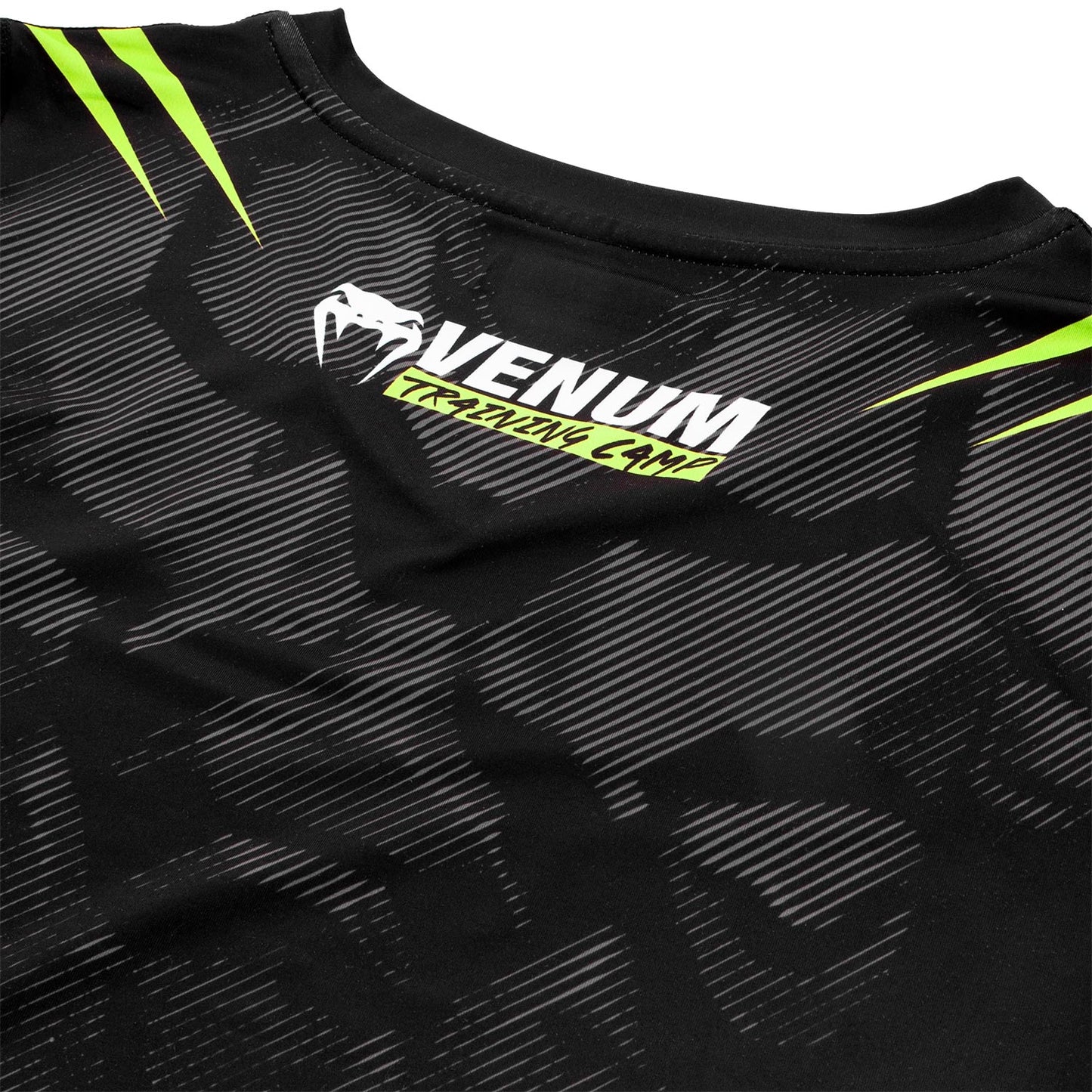 Venum Training Camp 2.0 Women T-shirt - Black/Neo Yellow