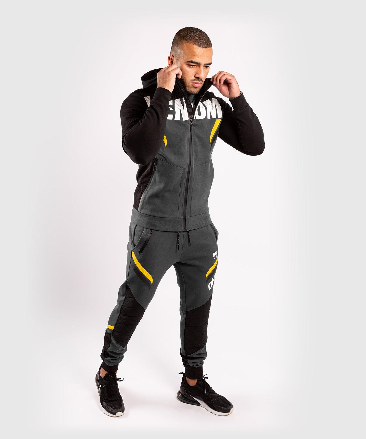 Venum ONE FC Impact Joggers - Grey/Yellow
