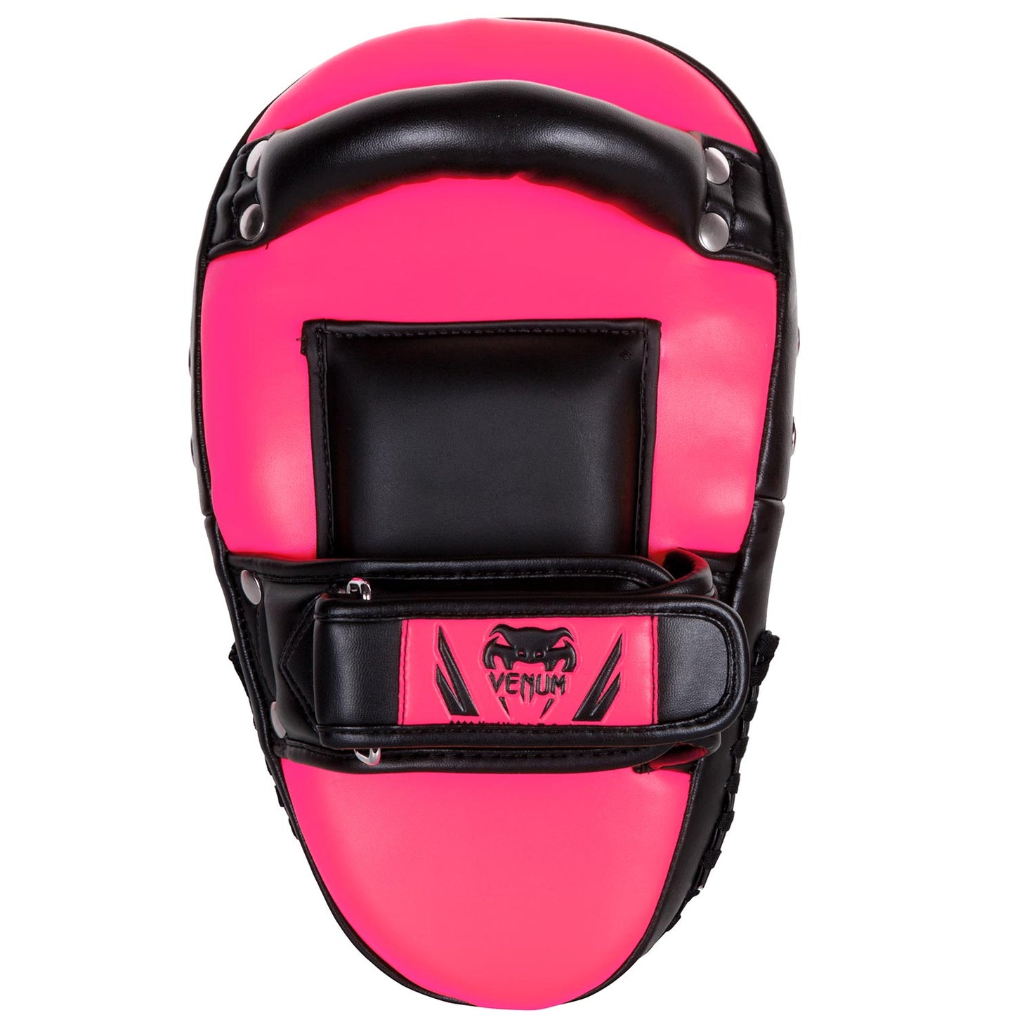 Venum Elite Small Kick Pads - Neo Pink