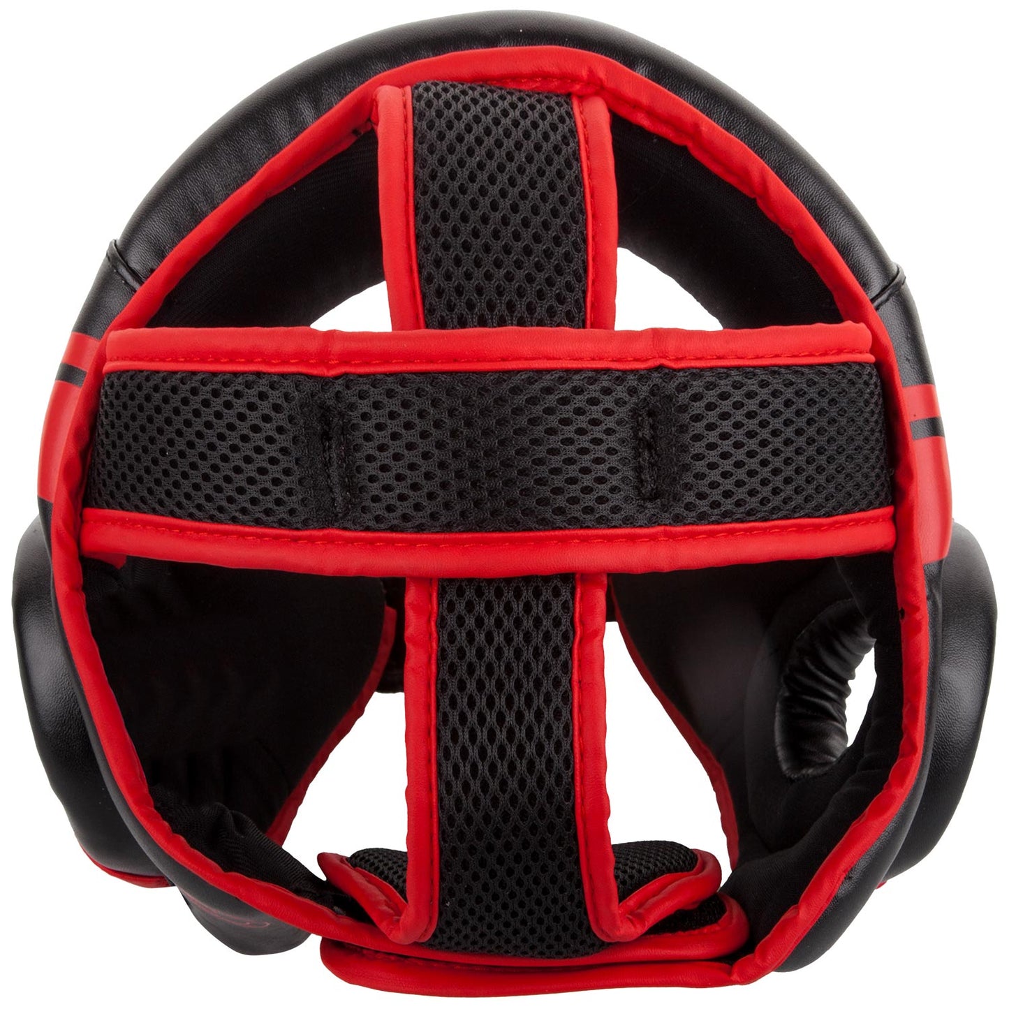Venum Challenger Open Face Headgear - Black/Red