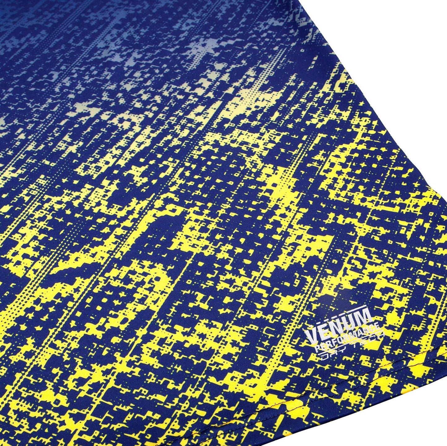 Venum Tropical Dry Tech T-Shirt - Blue/Yellow