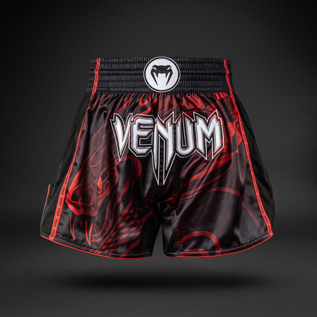 Venum Crimson Viper 2.0 무에타이 쇼츠 - 블랙/레드