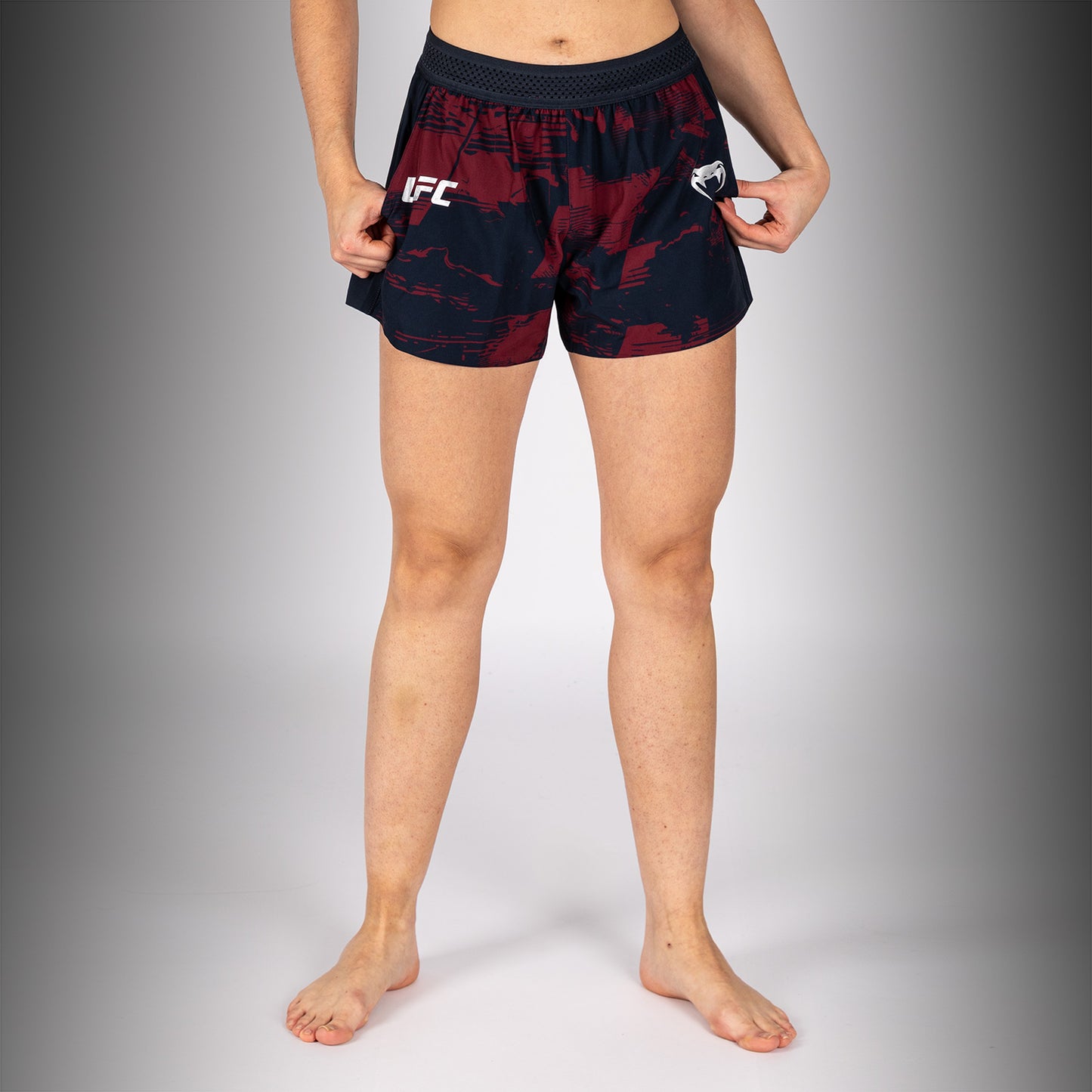 Women’s UFC Zenith by Venum 네이비 블루 오센틱 파이트 위크 퍼포먼스 쇼츠