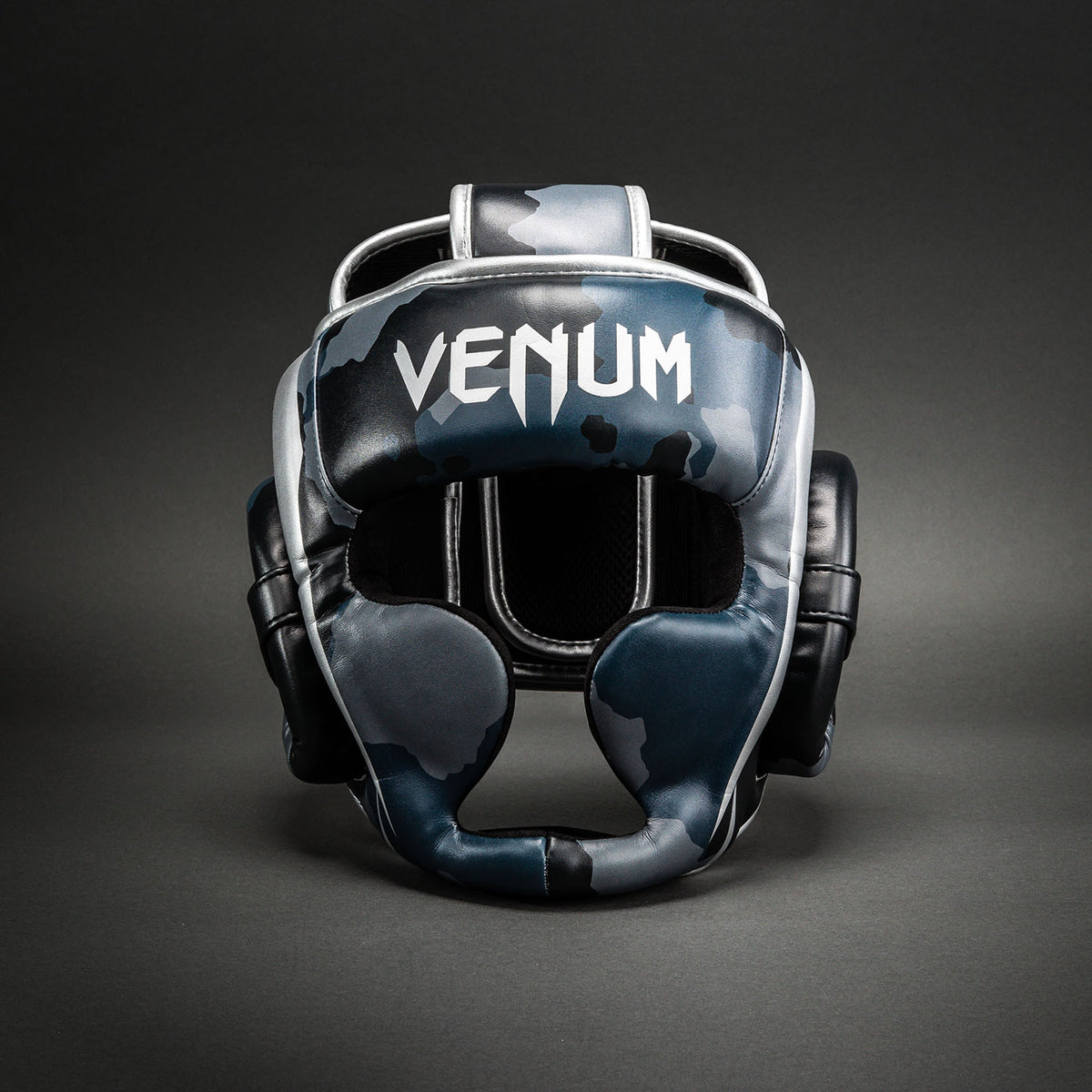 Venum Elite Camo 헤드기어 – 다크 네이비/블루