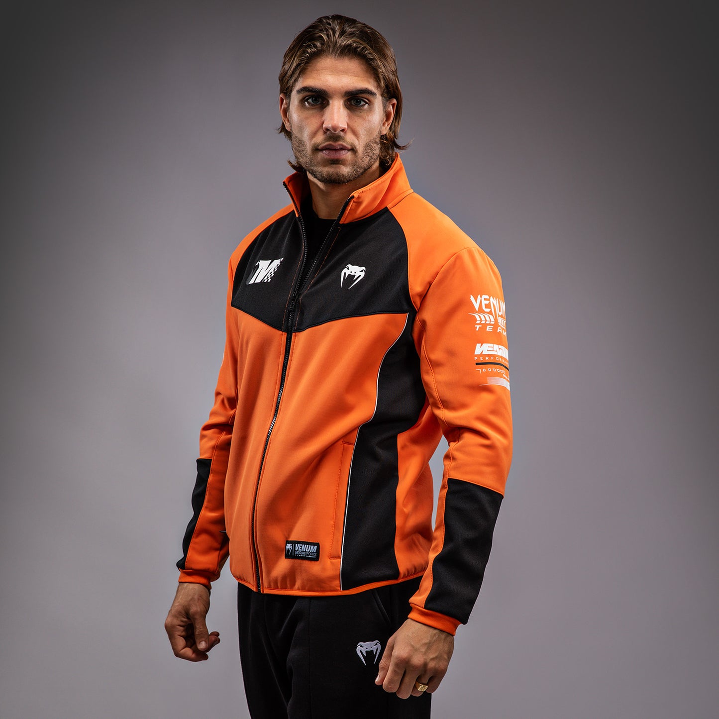 Venum Motorsport 소프트쉘 자켓 – 탠저린