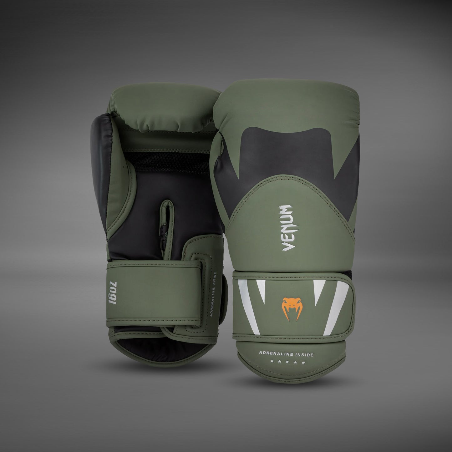 Venum Challenger 4.0 복싱 글러브 – 카키/블랙