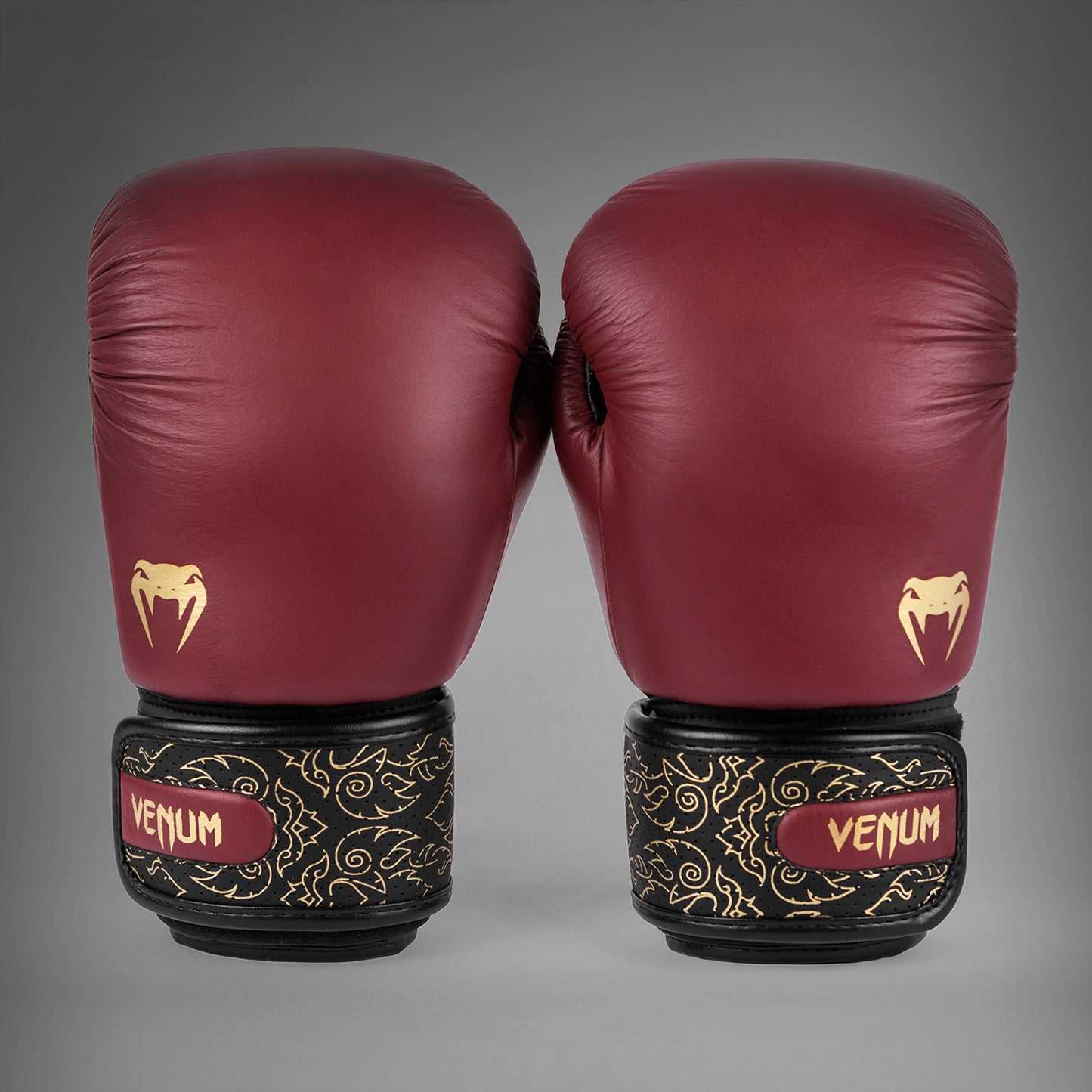 Venum Power 2.0 복싱 글러브 – 버건디/블랙