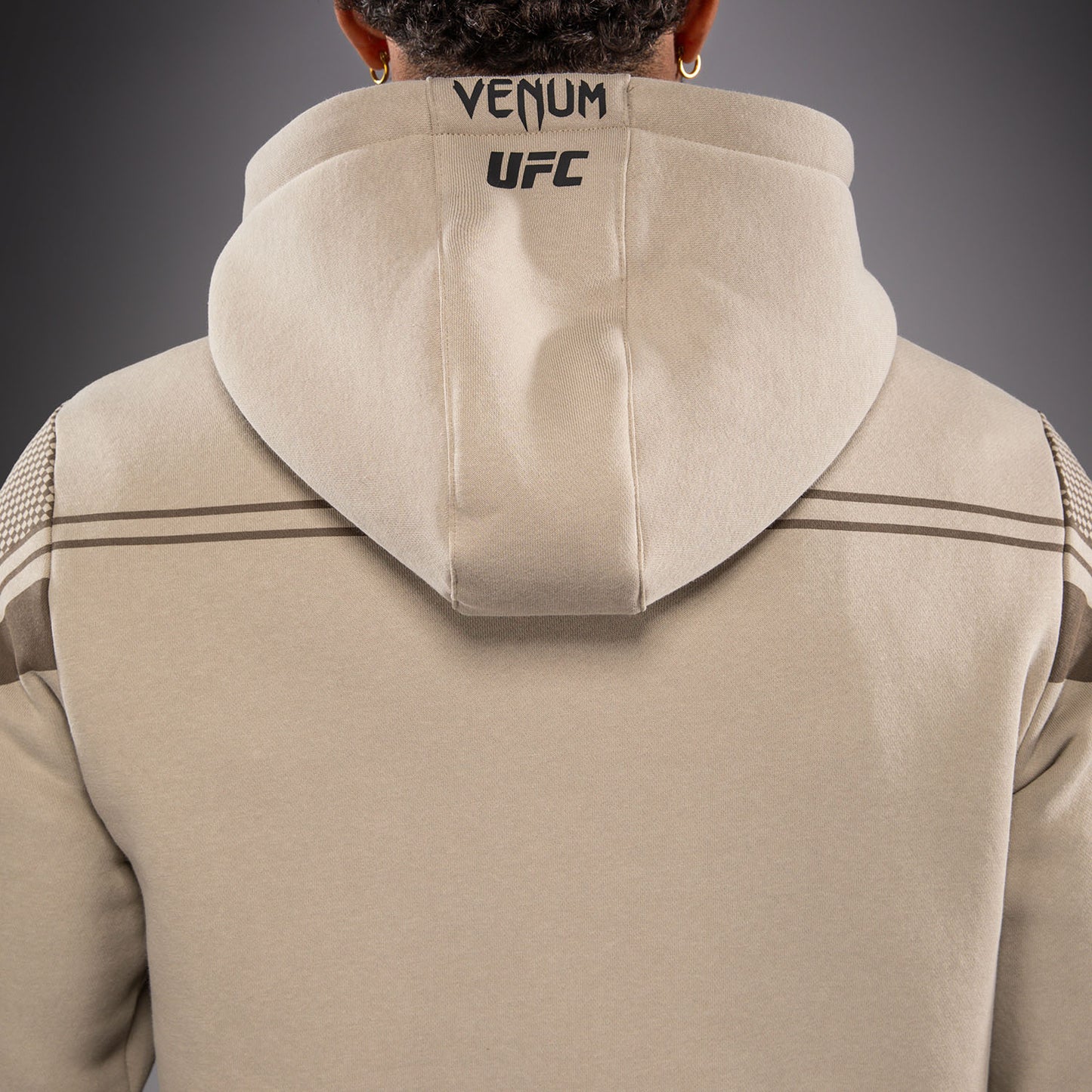 Venum UFC Unity by Venum Authentic Fight Week 남성 풀오버 후디 - 샌드