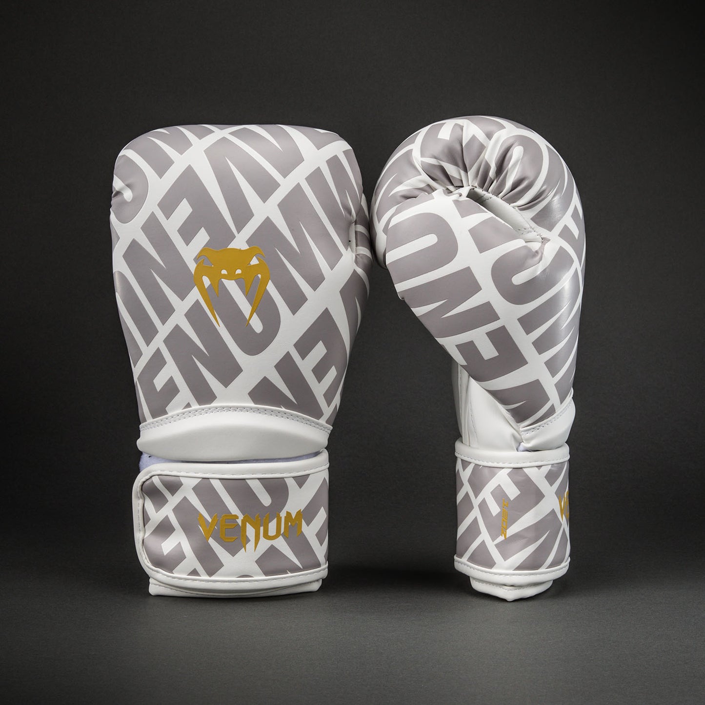 Venum Contender 1.5 XT 3D 복싱 글러브 – 화이트/골드