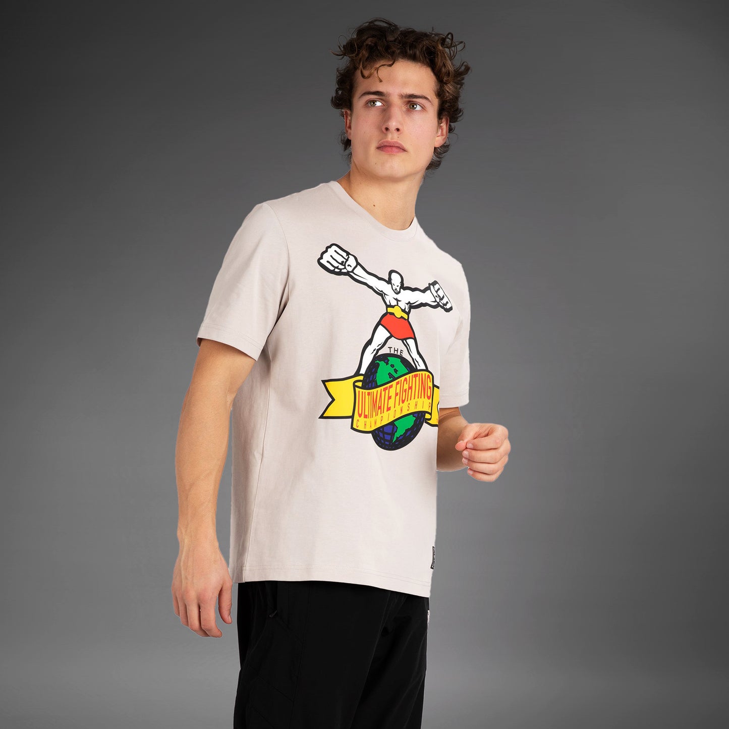UFC by Venum Ulti-Man 코튼 티셔츠 – 라이트 베이지