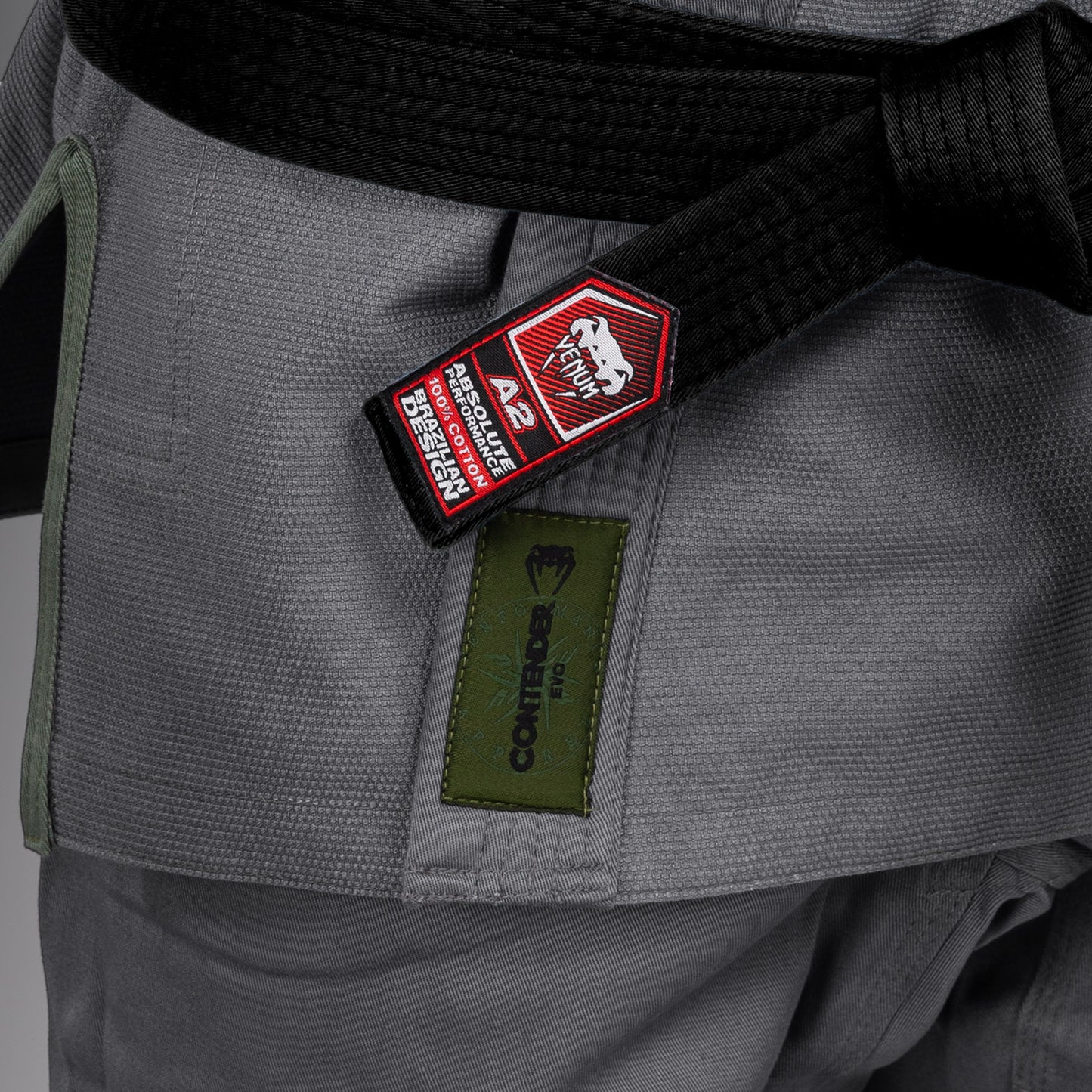 Venum Contender Evo 2.0 - 380 - 브라질리언 주짓수 도복 - 스톰 그레이