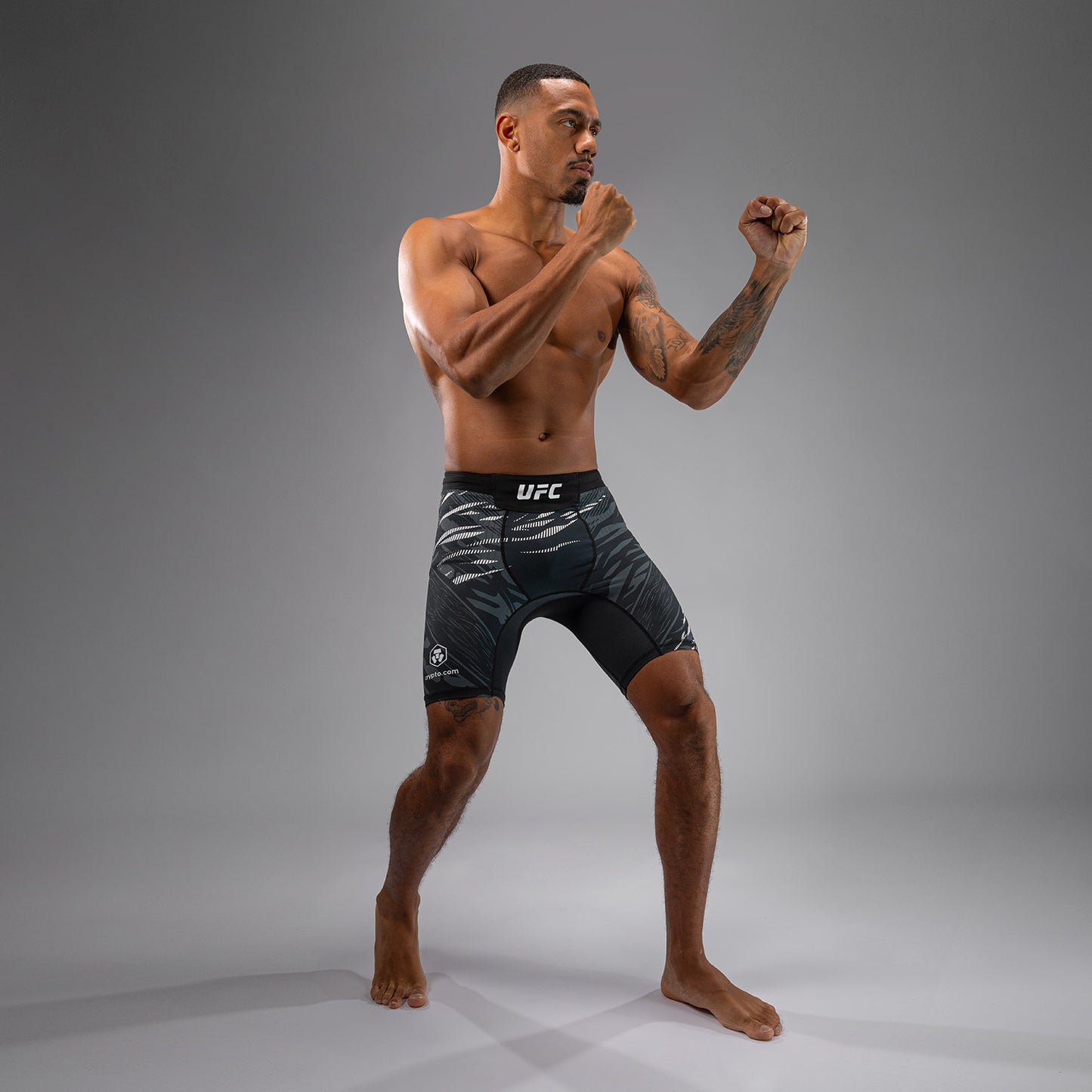 UFC Fusion by Venum 남성용 발리 투도 쇼츠 – 블랙