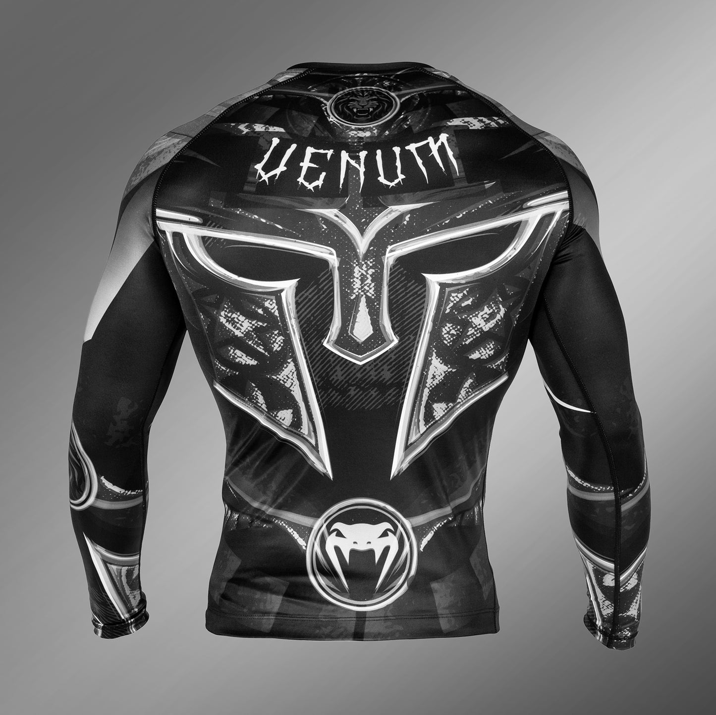 Venum Gladiator 3.0 래쉬가드 – 긴팔 – 블랙/화이트