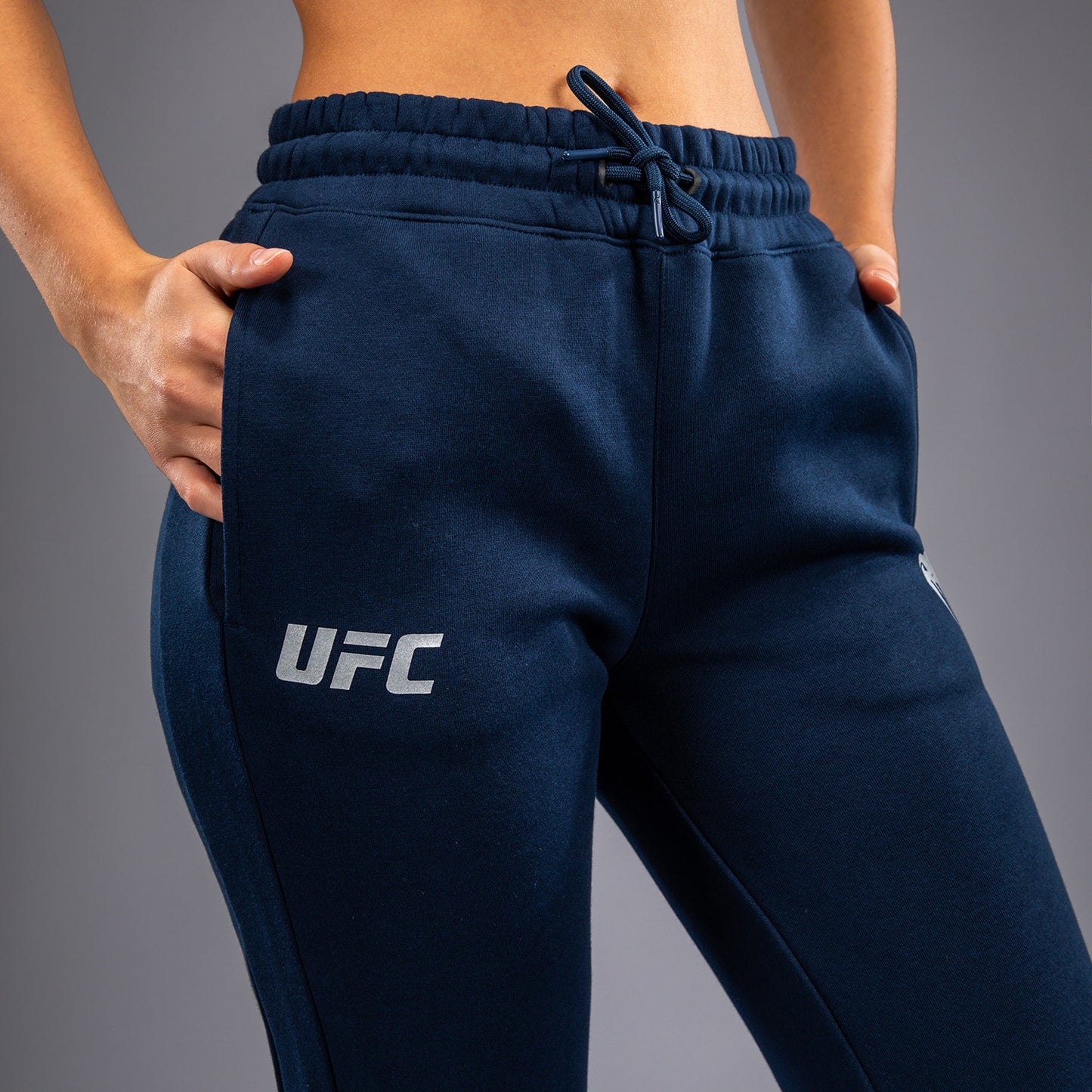 UFC Fusion by Venum Fight Week 여성용 코튼 팬츠 – 솔리드 오셔닉 블루