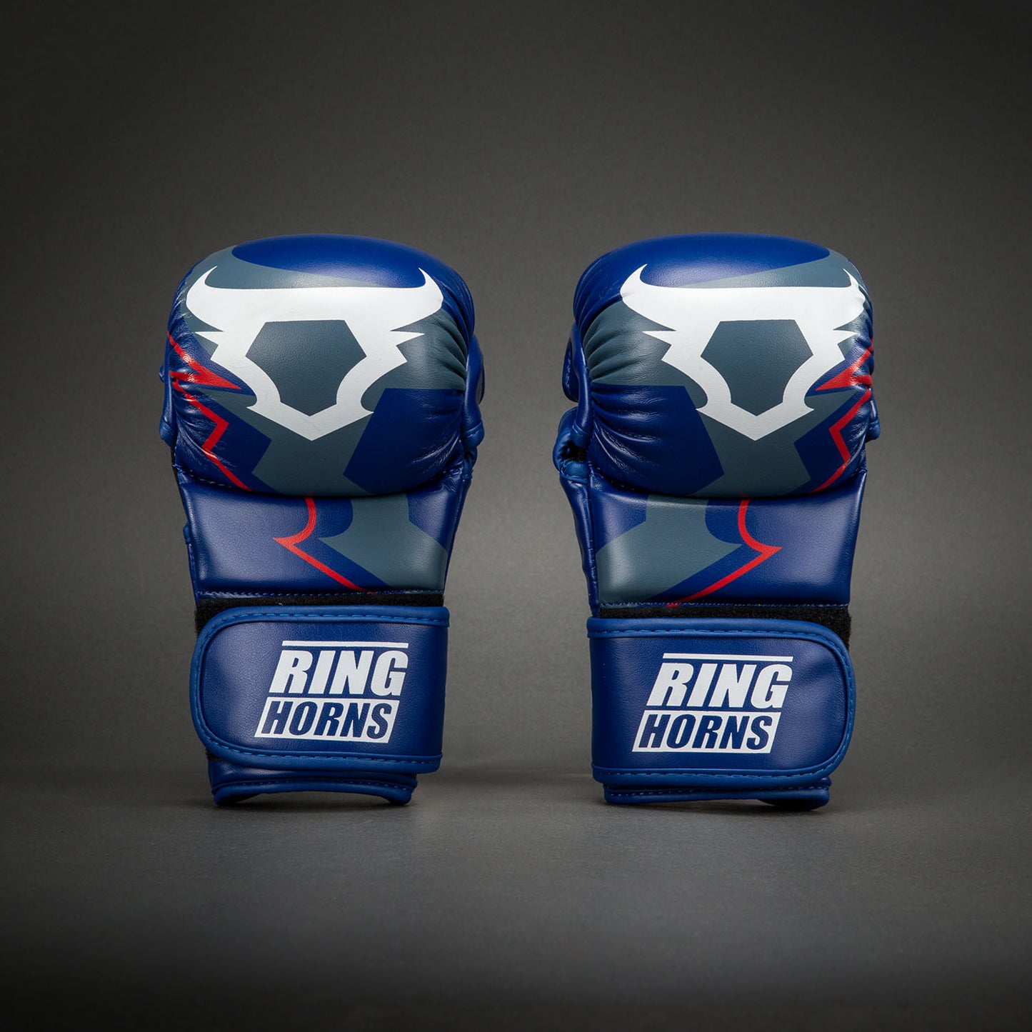 Ringhorns Charger by Venum MMA 스파링 글러브 – 네이비 블루/레드