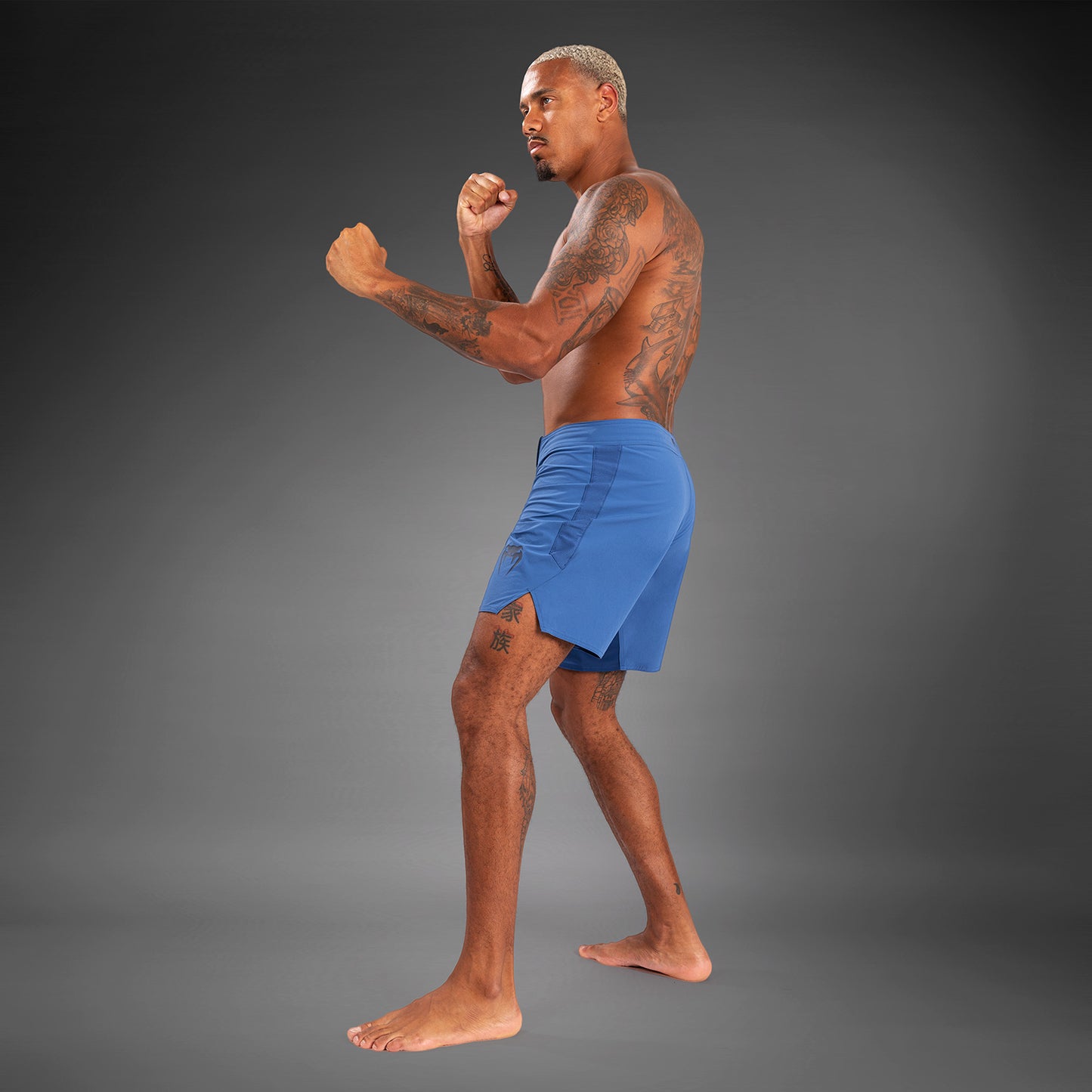 Venum Contender 남성용 파이트 쇼츠 – 블루