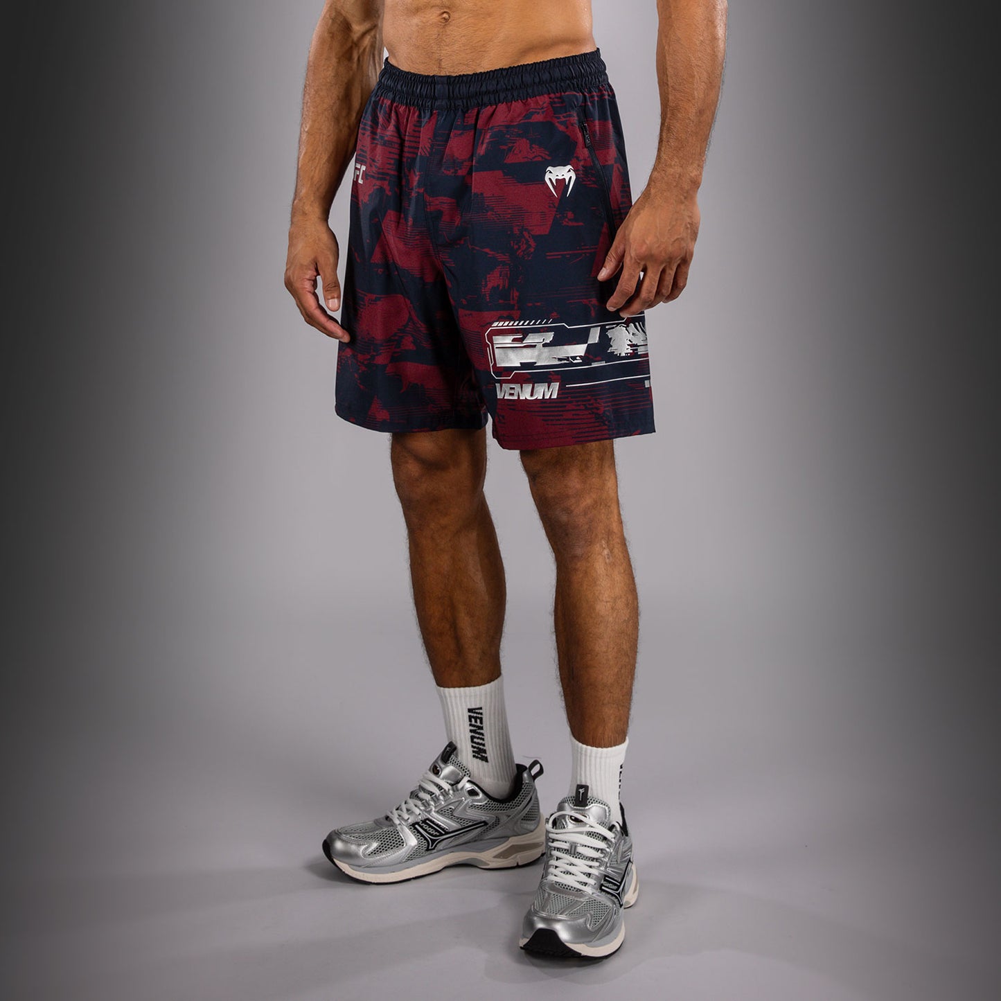 Men's UFC Zenith by Venum 네이비 블루 어센틱 파이트 위크 퍼포먼스 쇼츠