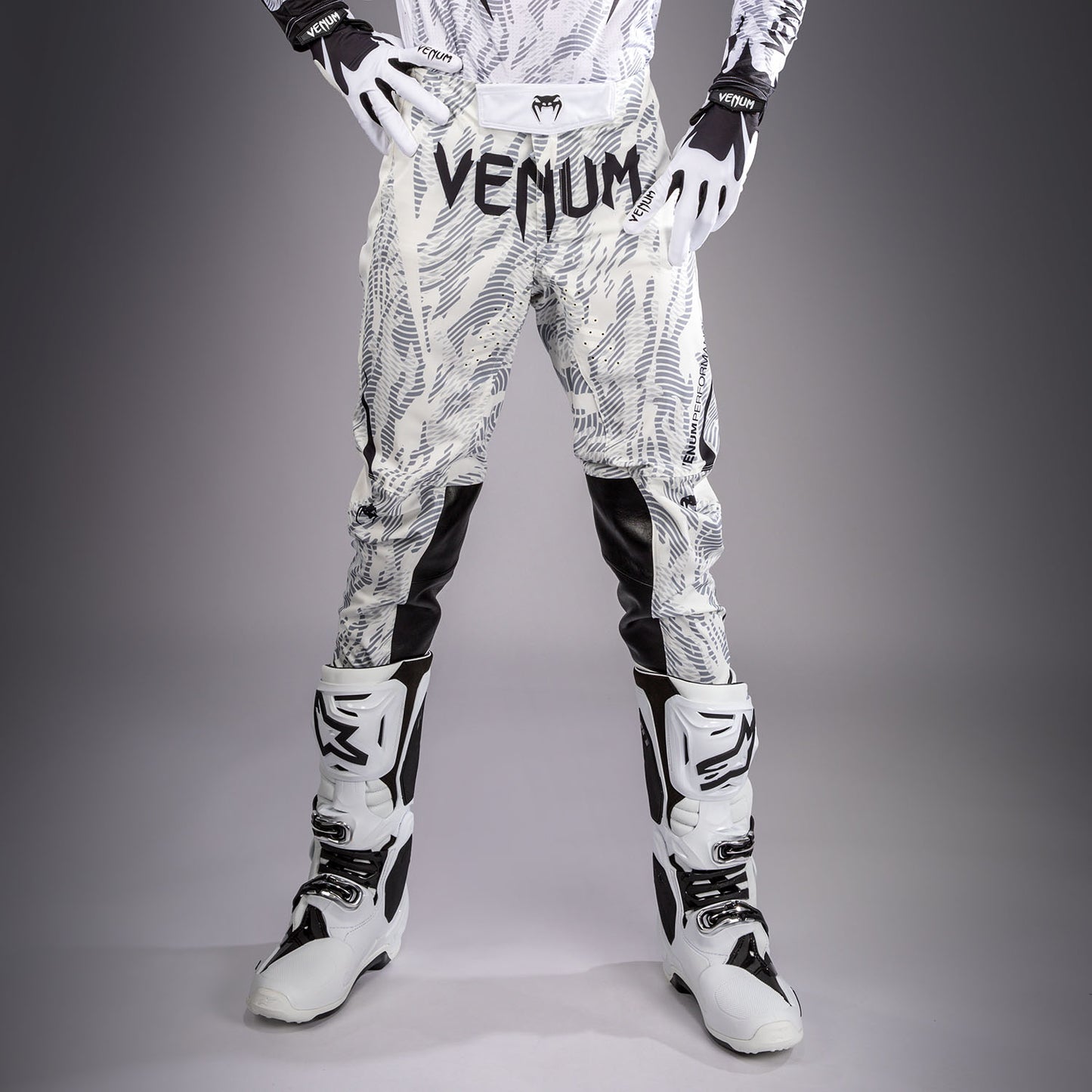 Venum MX Elite 모토크로스 팬츠 - 화이트