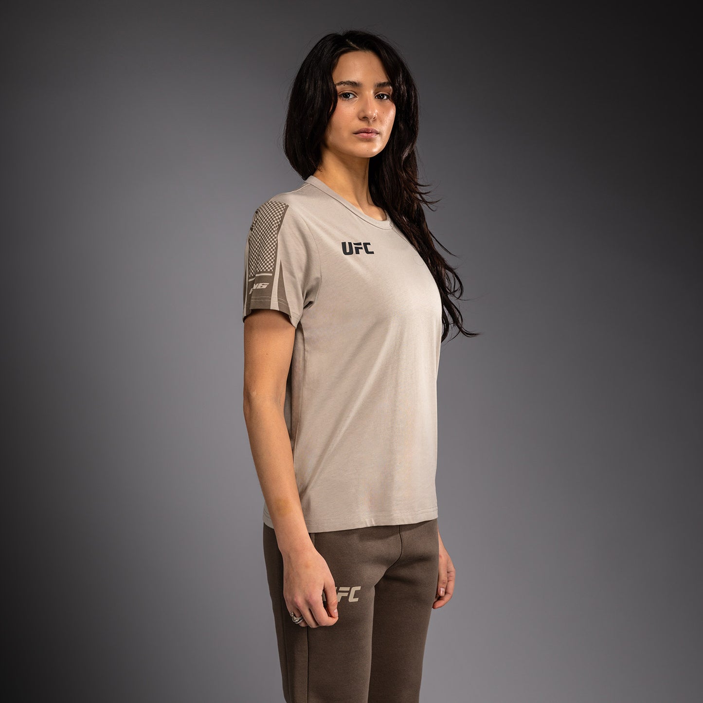 Venum UFC Unity by Venum Authentic Fight Week 여성 반팔 티셔츠 - 샌드