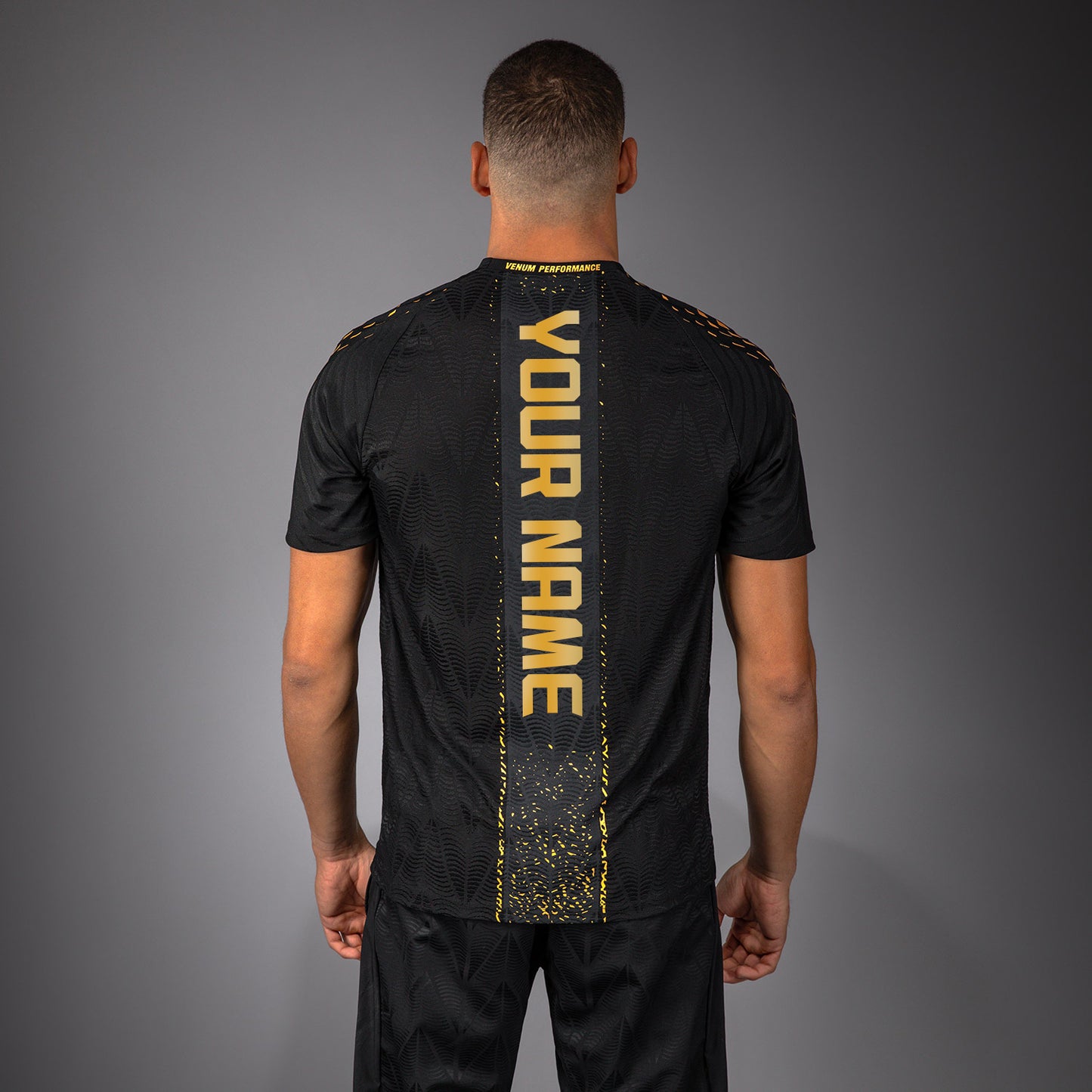 Men's UFC Zenith by Venum Champion Authentic Fight Night Walkout Jersey Personalized