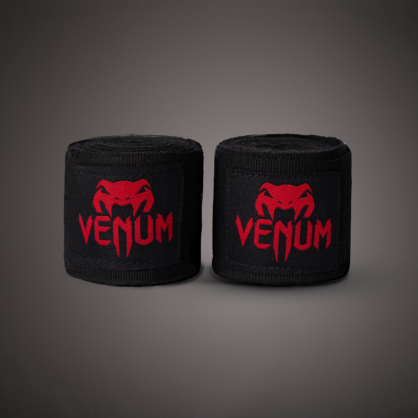Venum Kontact 복싱 핸드랩 - 블랙/레드 - 2.5m (98 인치)