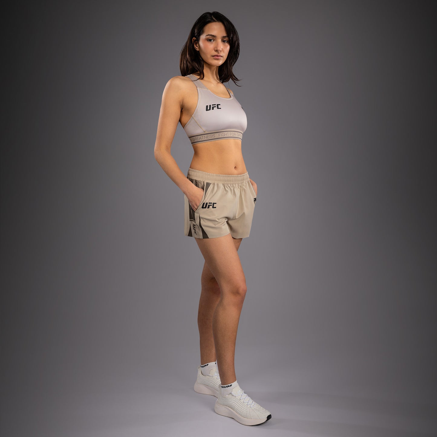 Venum UFC Unity by Venum Authentic Fight Week 여성 기능성 쇼츠 - 샌드