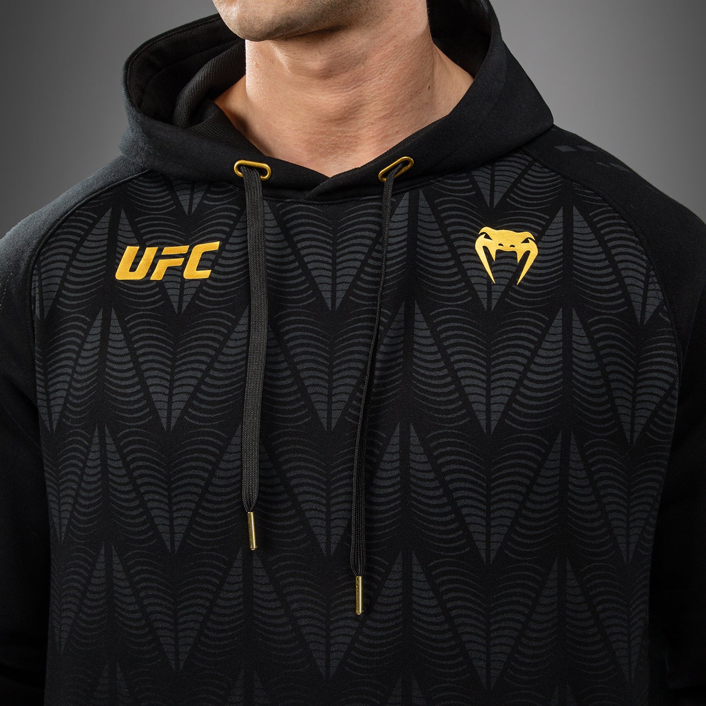남성용 UFC Zenith by Venum Replica 챔피언 풀오버 후디