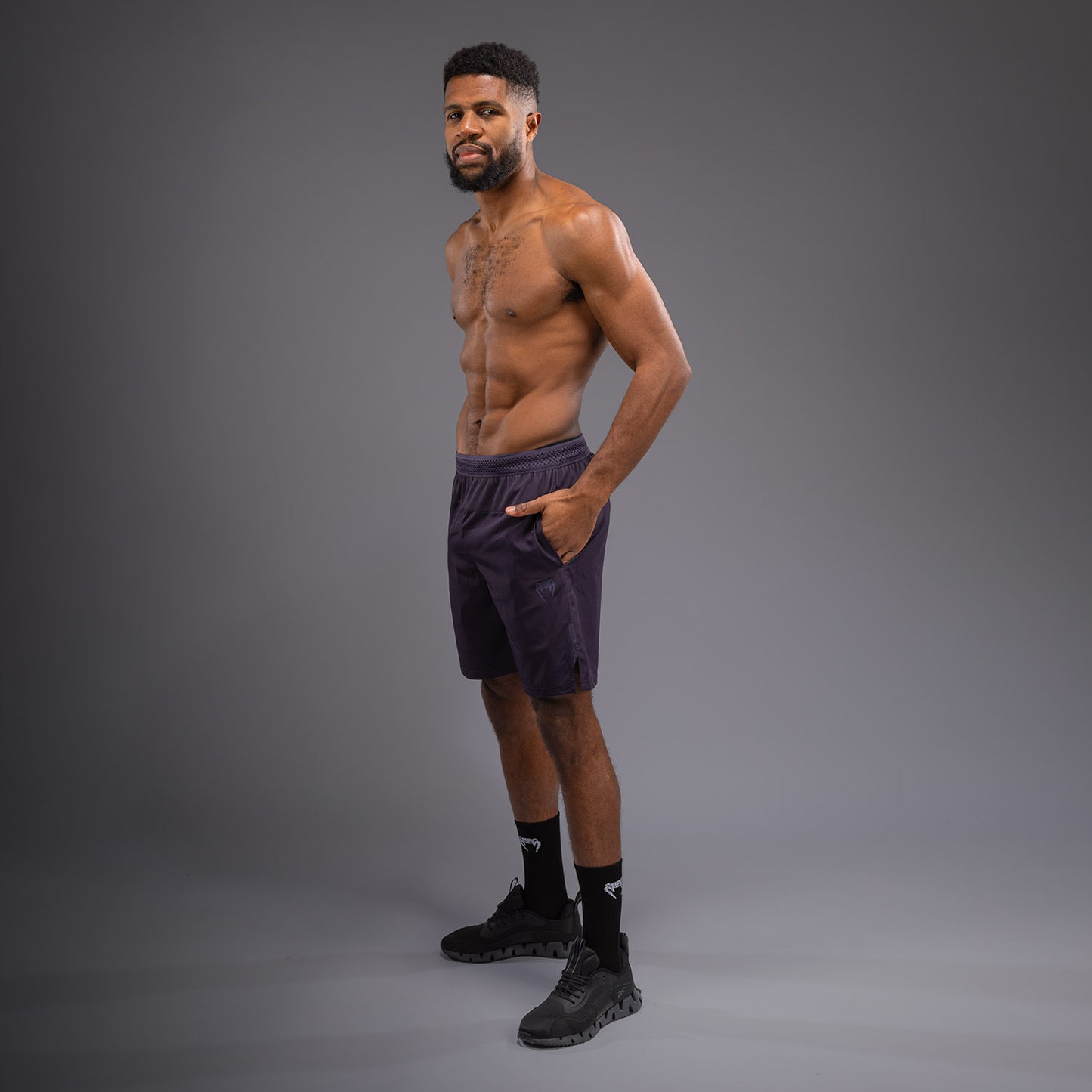 Venum G-Fit Air 남성용 트레이닝 쇼츠 – 다크 퍼플