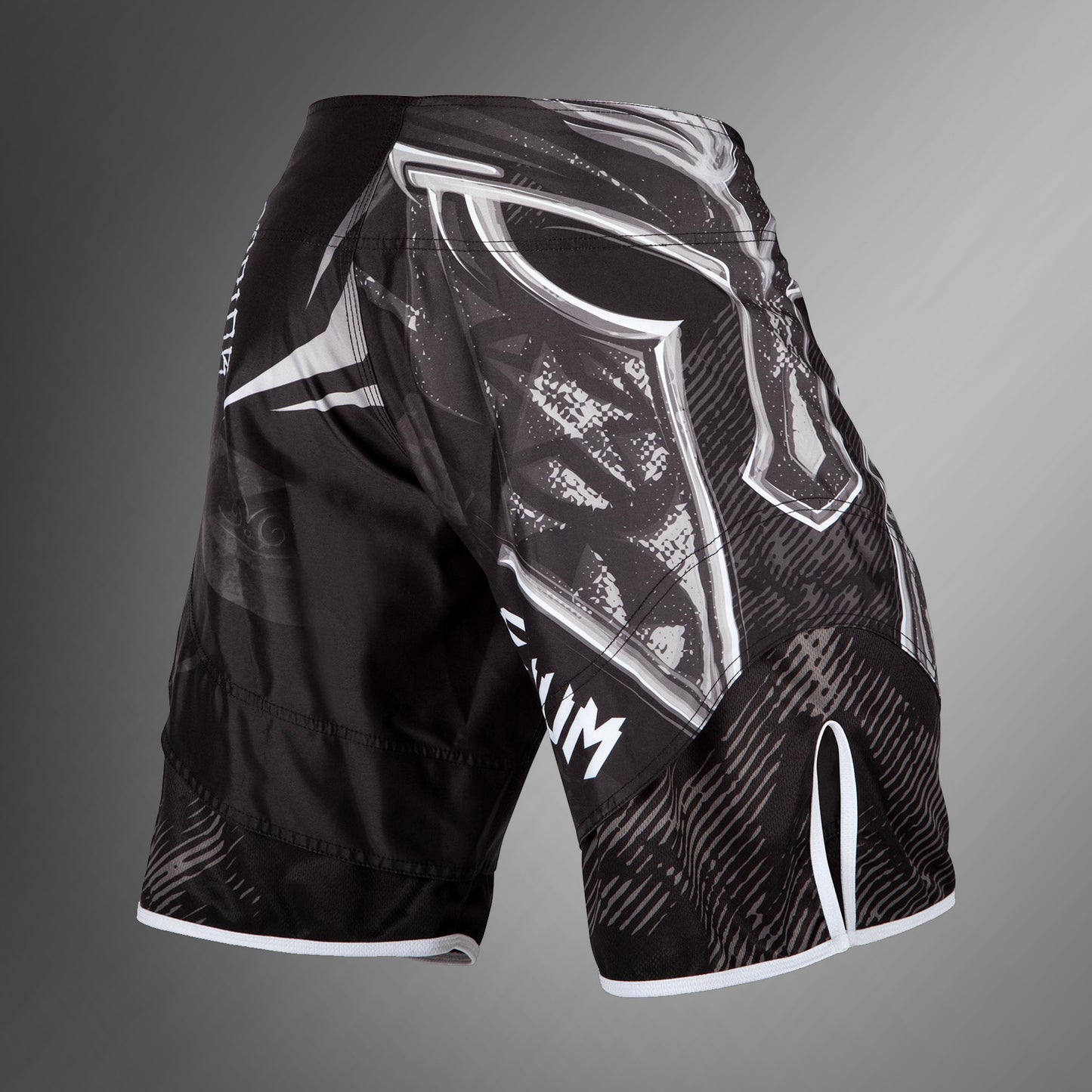 Venum Gladiator 3.0 파이트 쇼츠 – 블랙/화이트