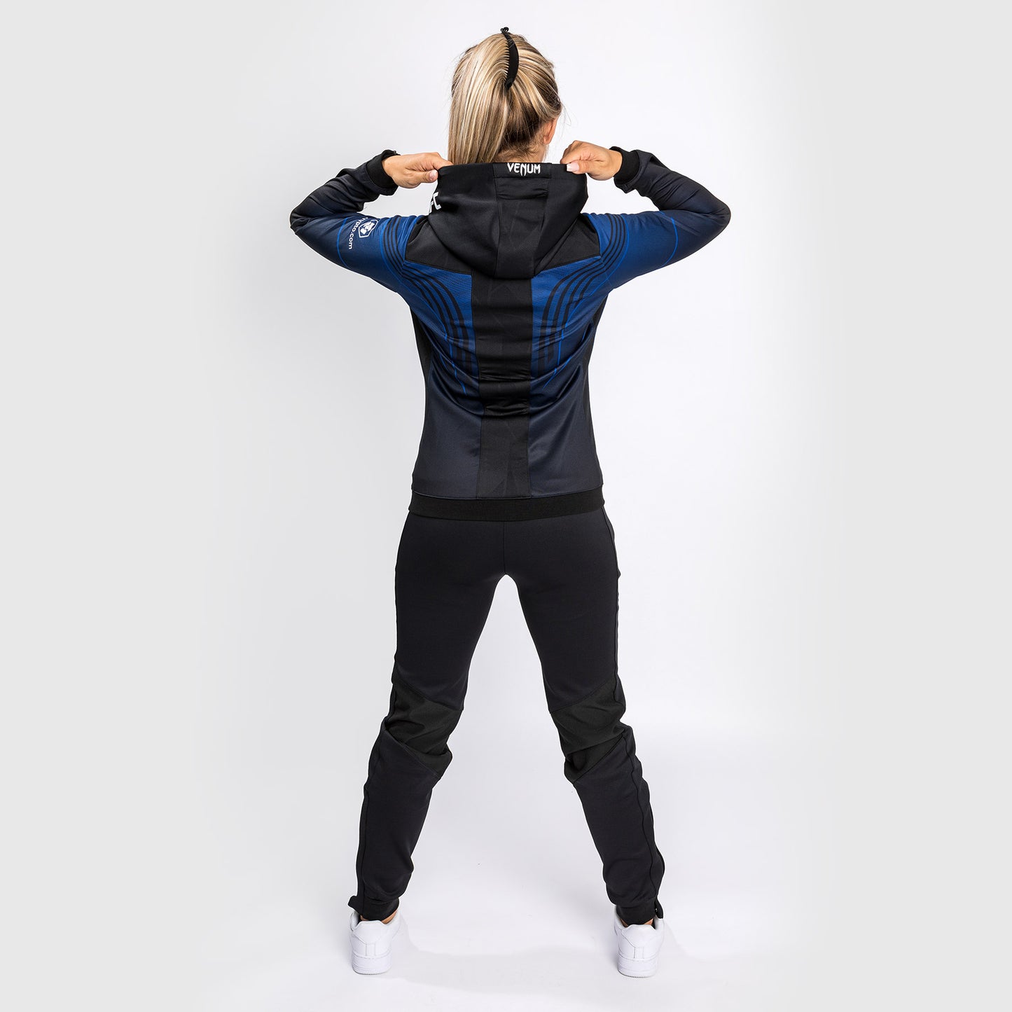 Ufc Authentic Fight Night 2.0 Kit By Venum 여성용 워크아웃 후디 – 미드나잇 에디션
