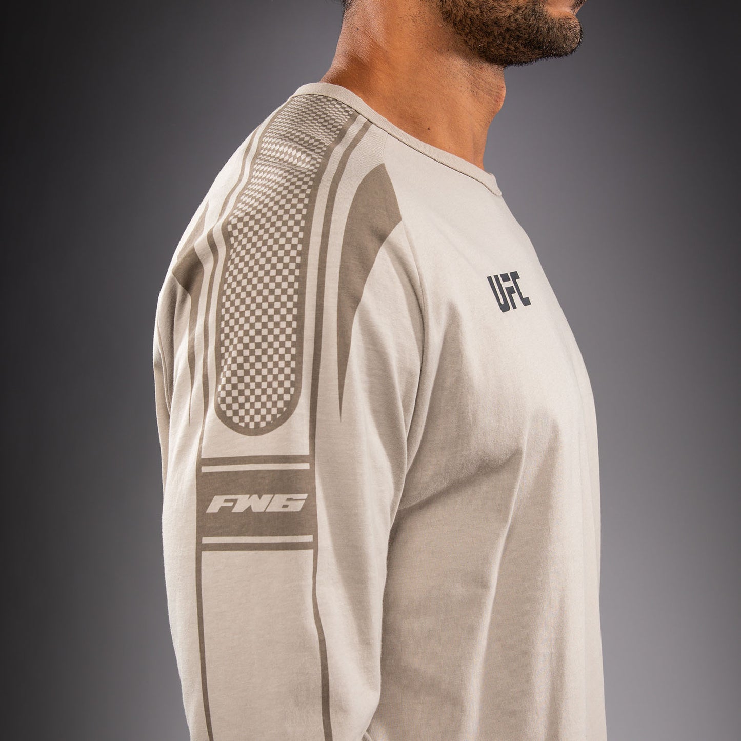 Venum UFC Unity by Venum Authentic Fight Week 남성 긴팔 티셔츠 - 샌드