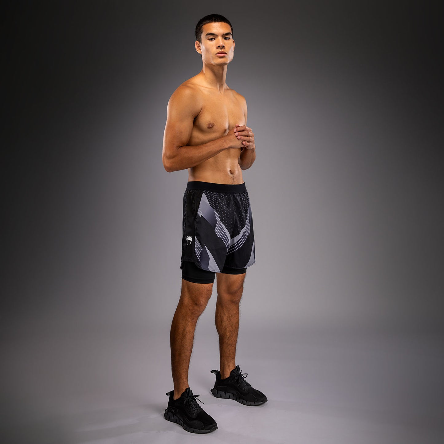 NO-GI 6.0 트레이닝 쇼츠 – 블랙/화이트