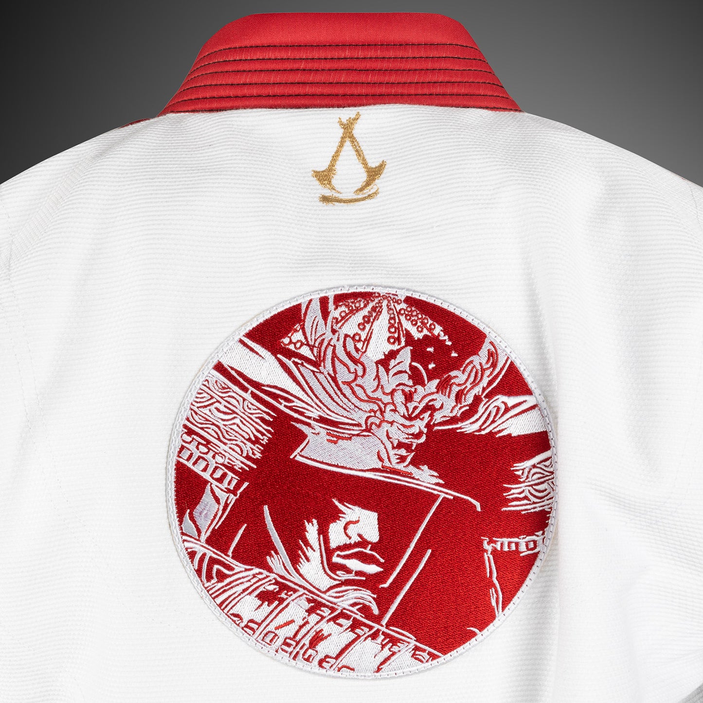 Venum x Assassin's Creed Shadows 주짓수 도복 – 화이트/레드