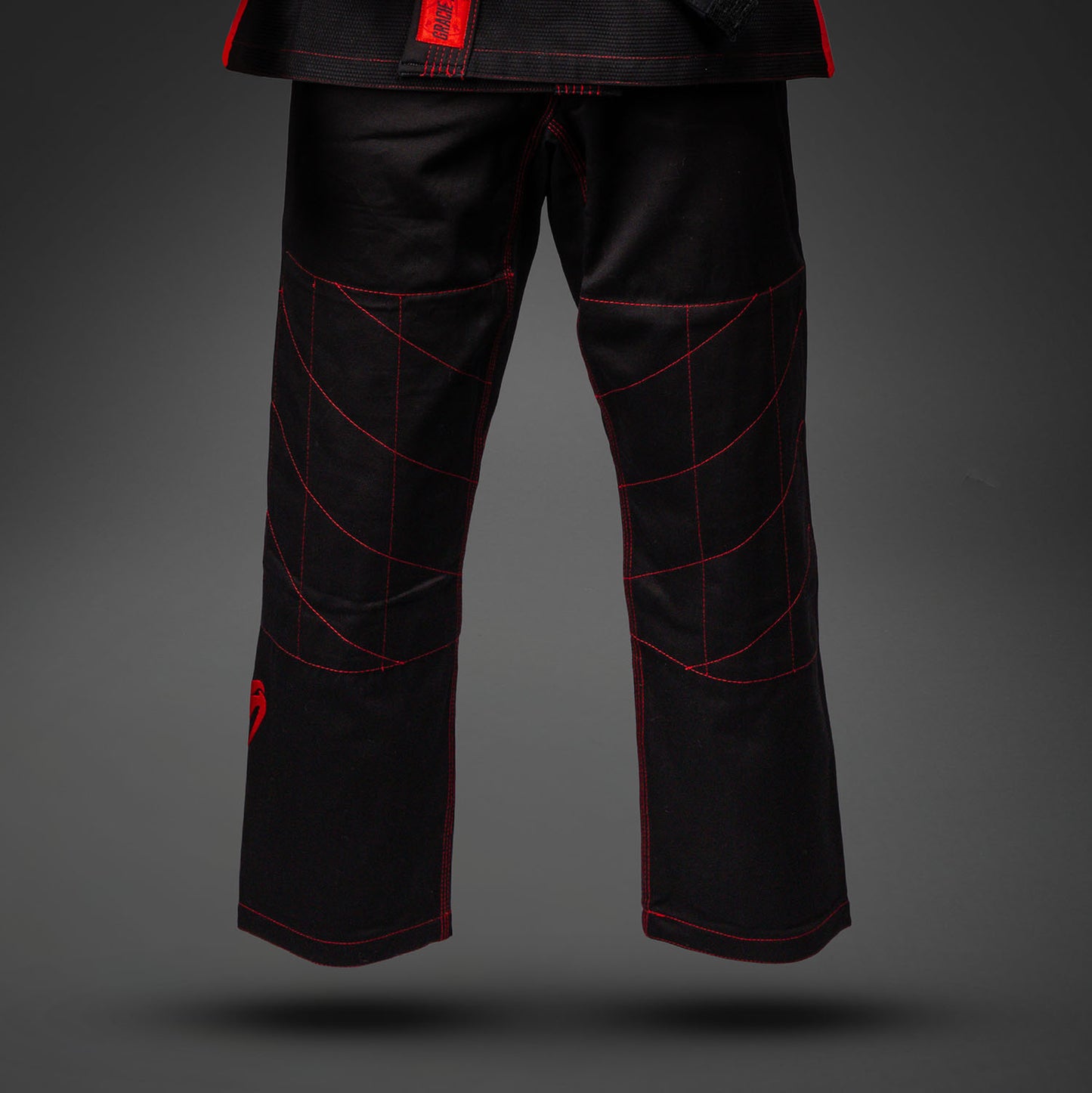 Venum X Roger Gracie Academy 주짓수 도복 – 블랙/레드
